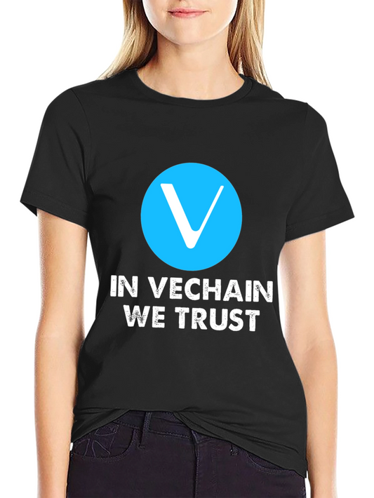 VeChain T-Shirt - In VeChain We Trust Crypto Tee