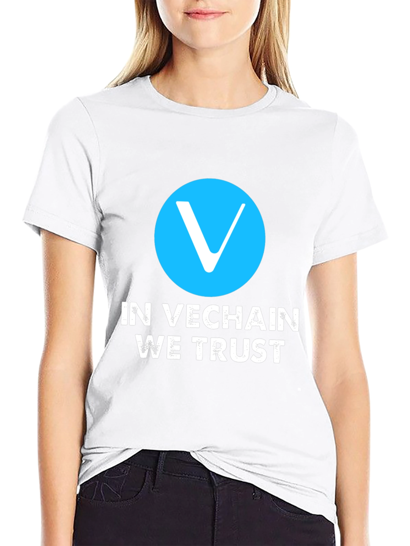 VeChain T-Shirt - In VeChain We Trust Crypto Tee