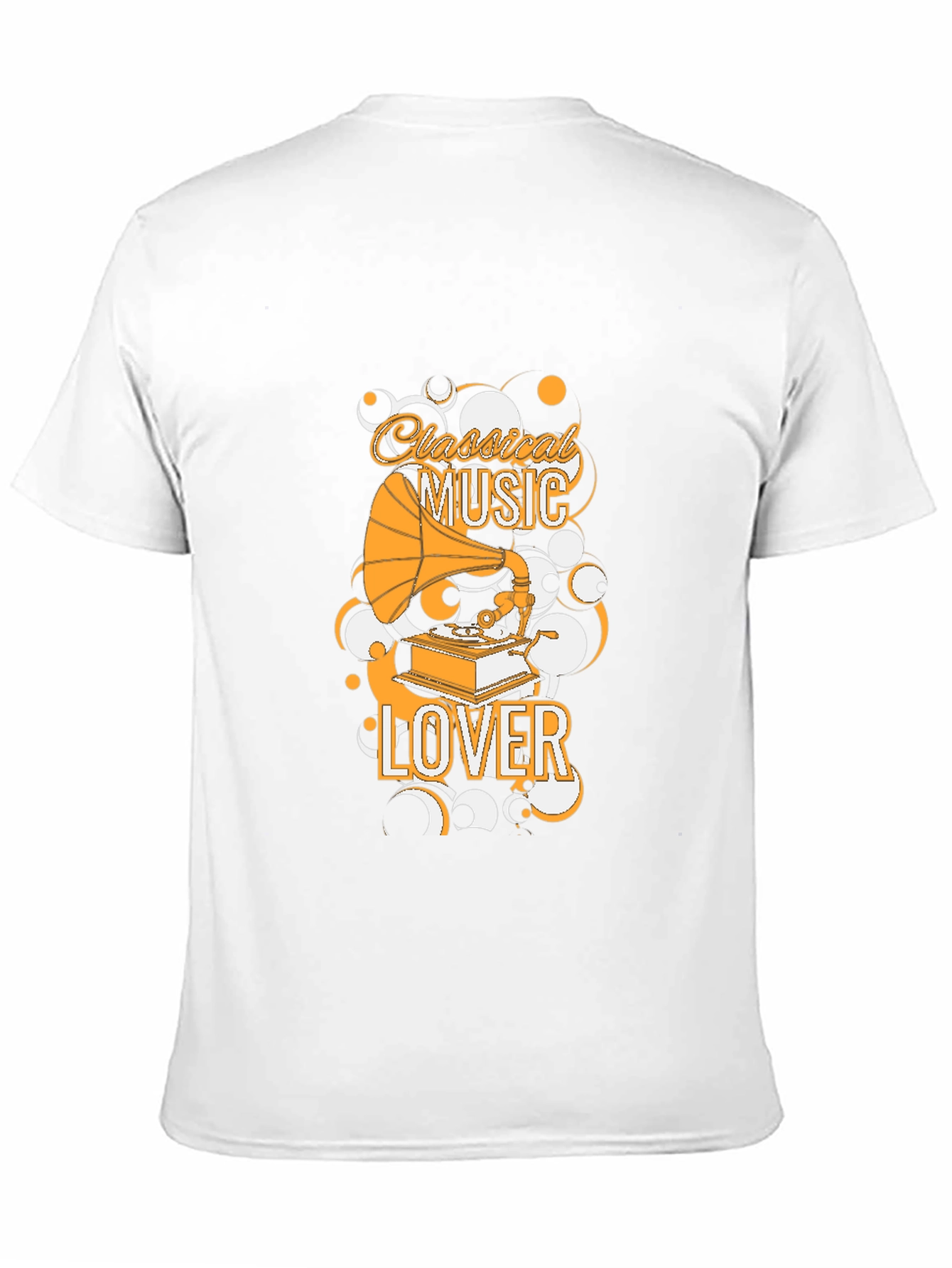 Classical Music Lover Black Graphic Tee