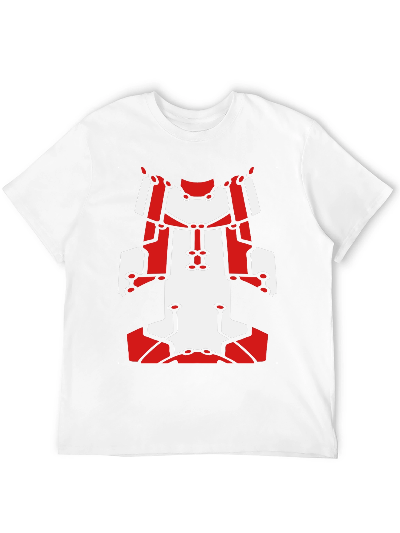Abstract Robot Graphic T-Shirt