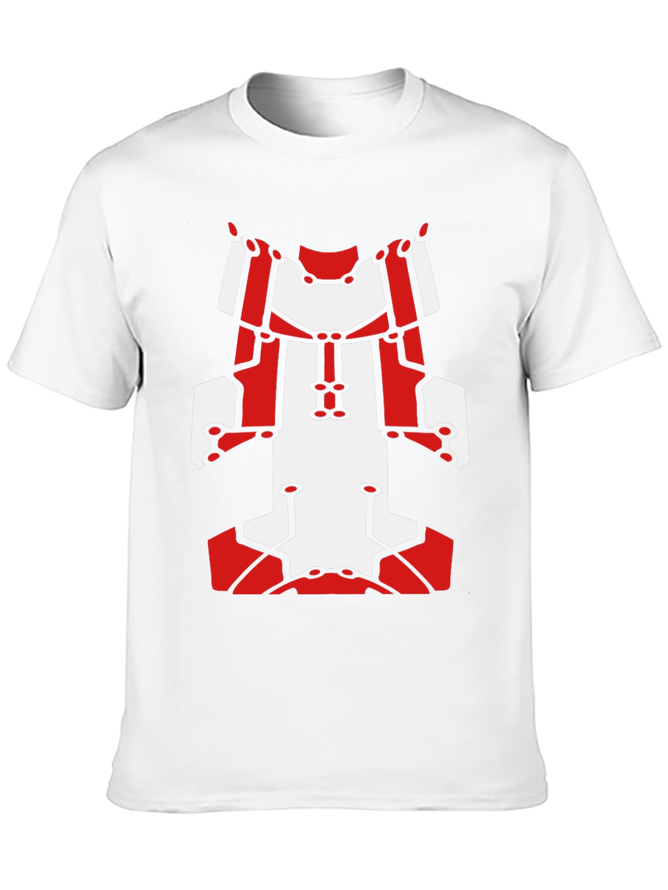 Abstract Robot Graphic T-Shirt