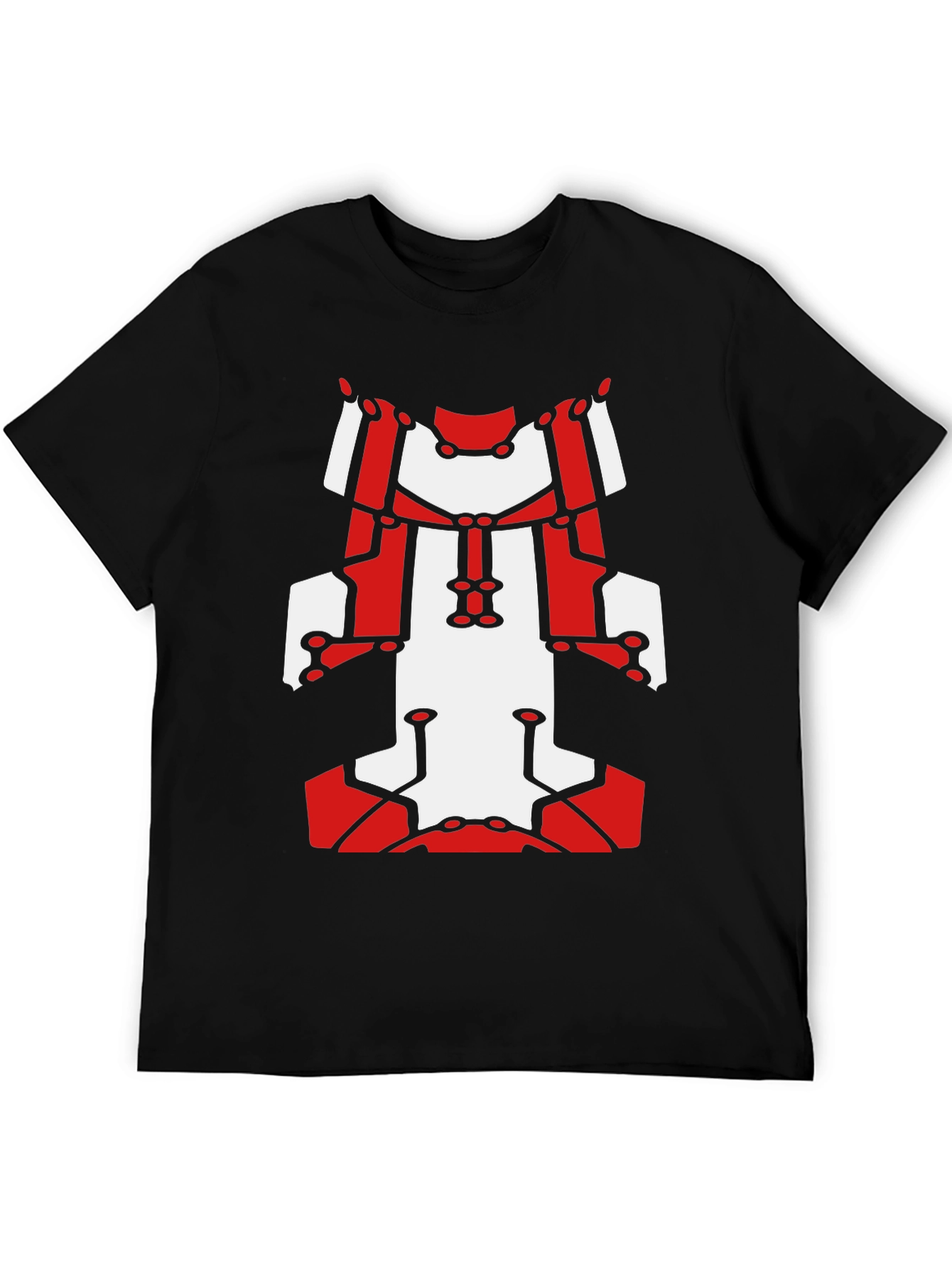 Abstract Robot Graphic T-Shirt