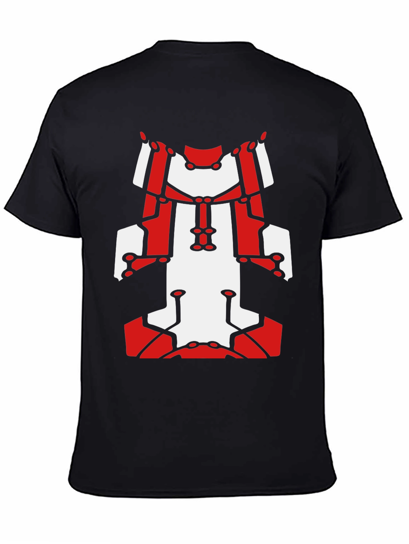 Abstract Robot Graphic T-Shirt