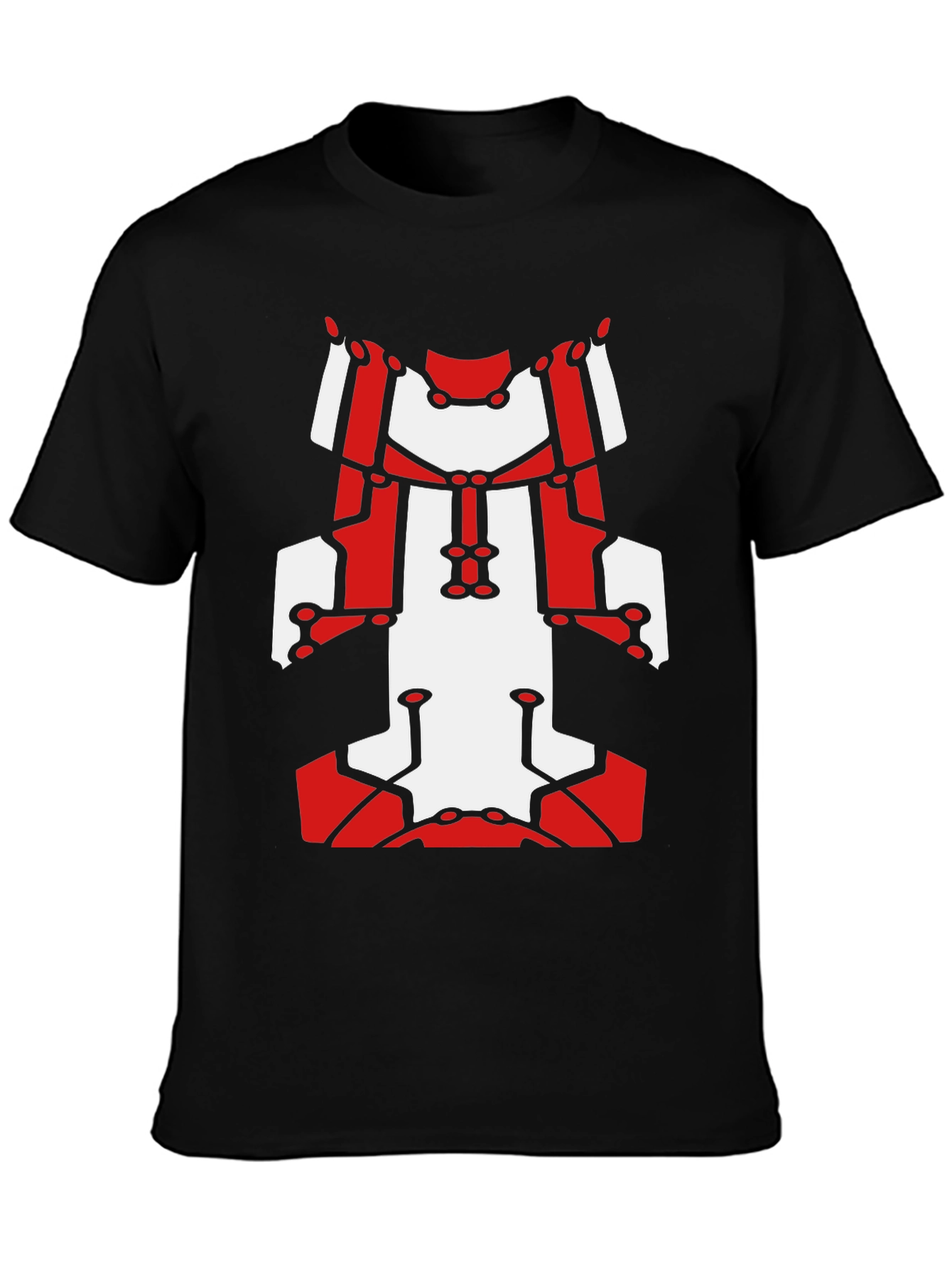 Abstract Robot Graphic T-Shirt