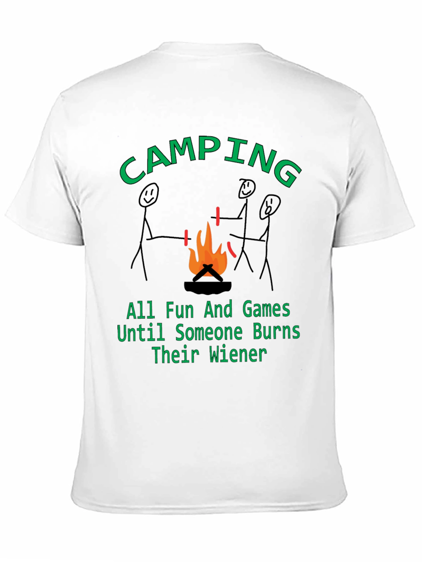 Camping Humor Graphic T-Shirt