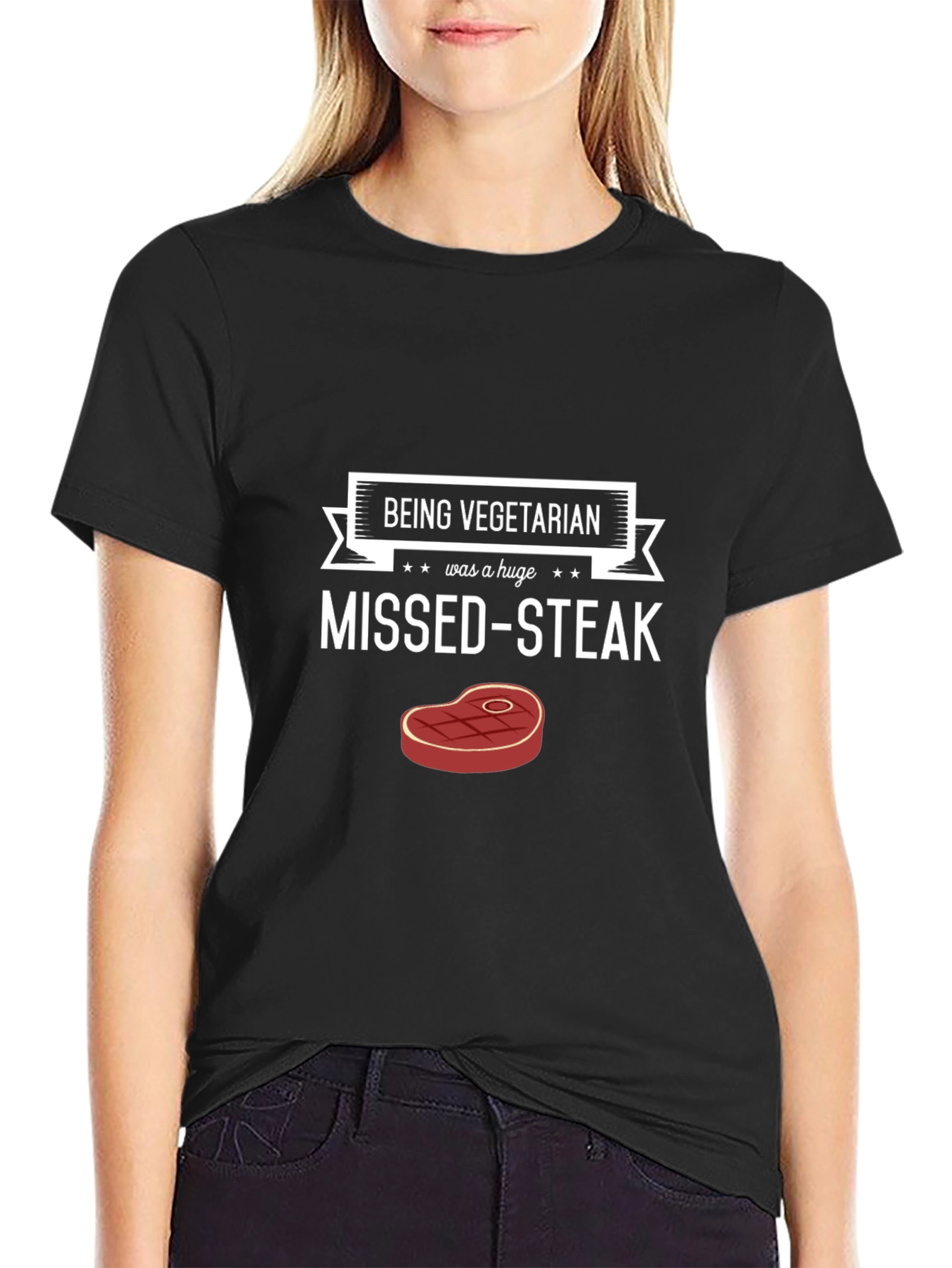 Missed-Steak Vegetarian T-Shirt