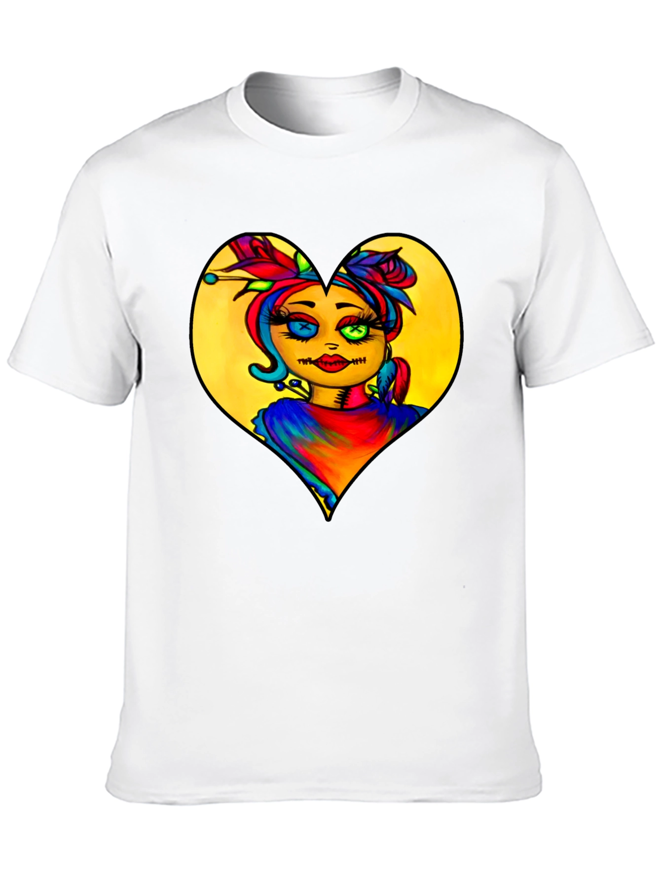 Heart Doll Graphic T-Shirt