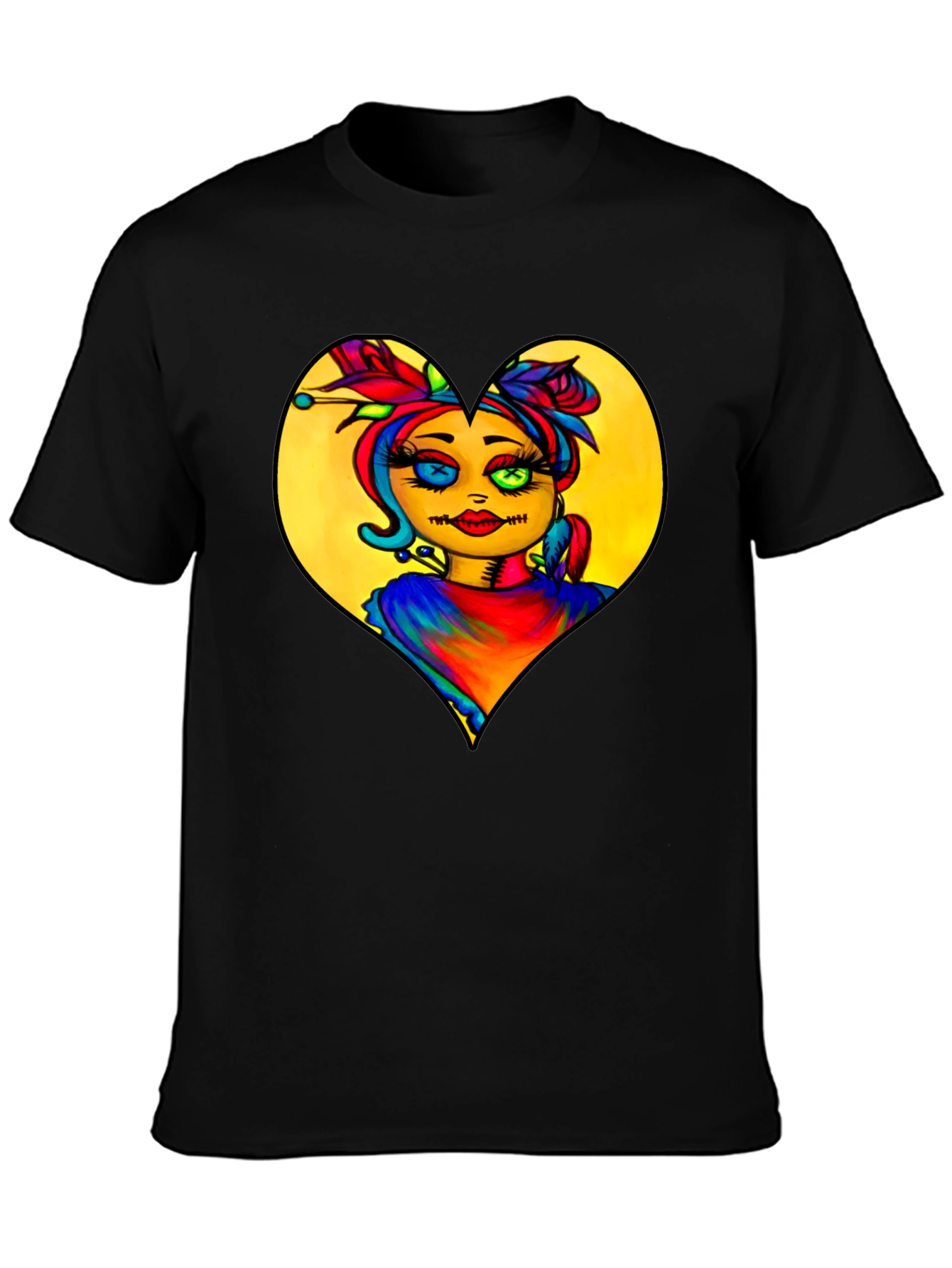 Heart Doll Graphic T-Shirt
