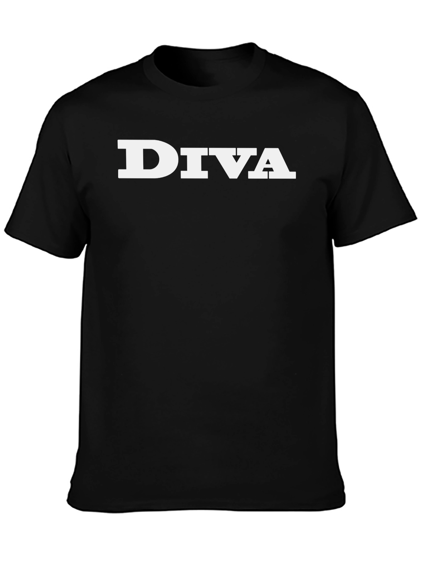 Diva Graphic Tee - Mens Black T-Shirt