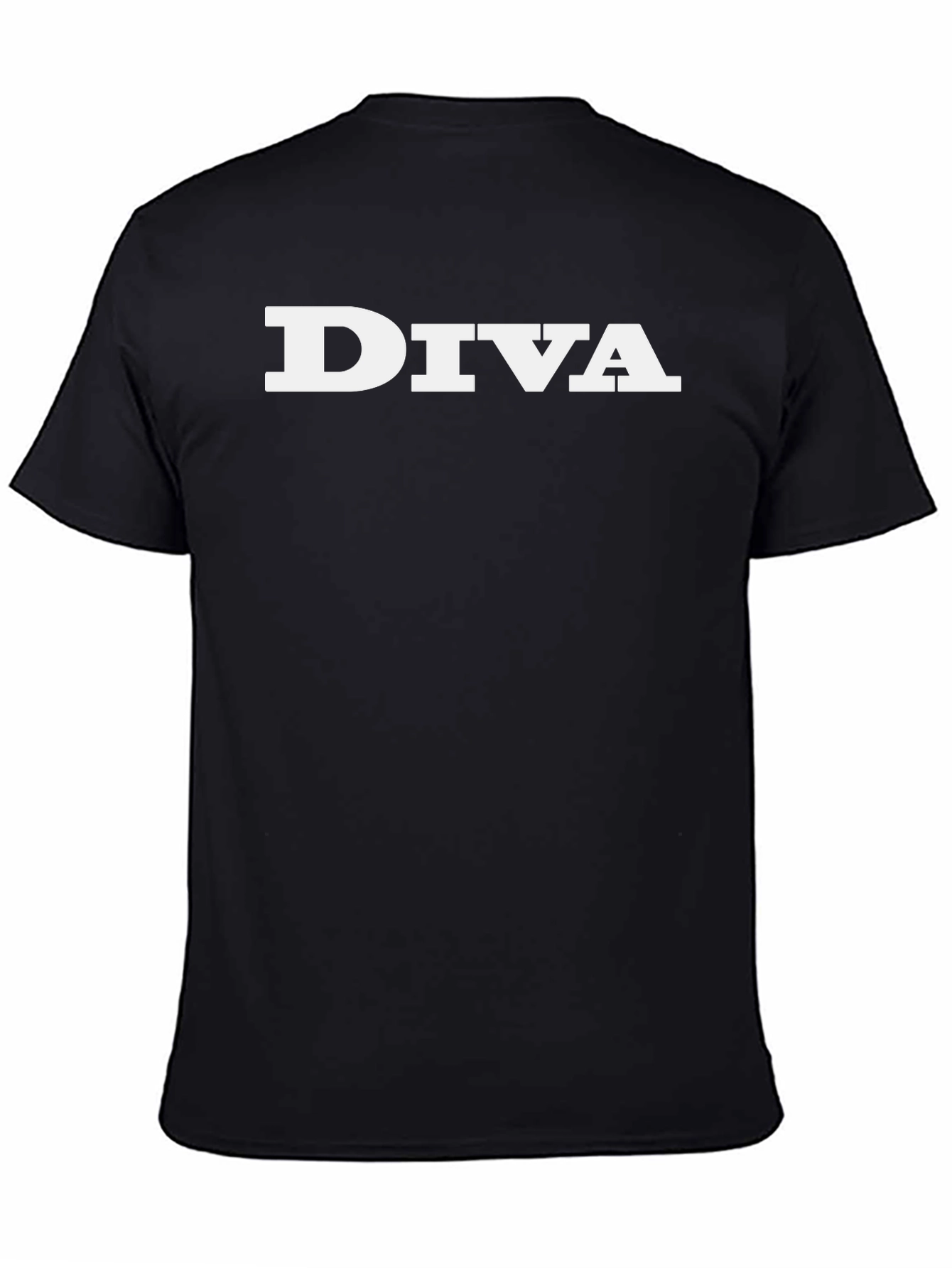Diva Graphic Tee - Mens Black T-Shirt