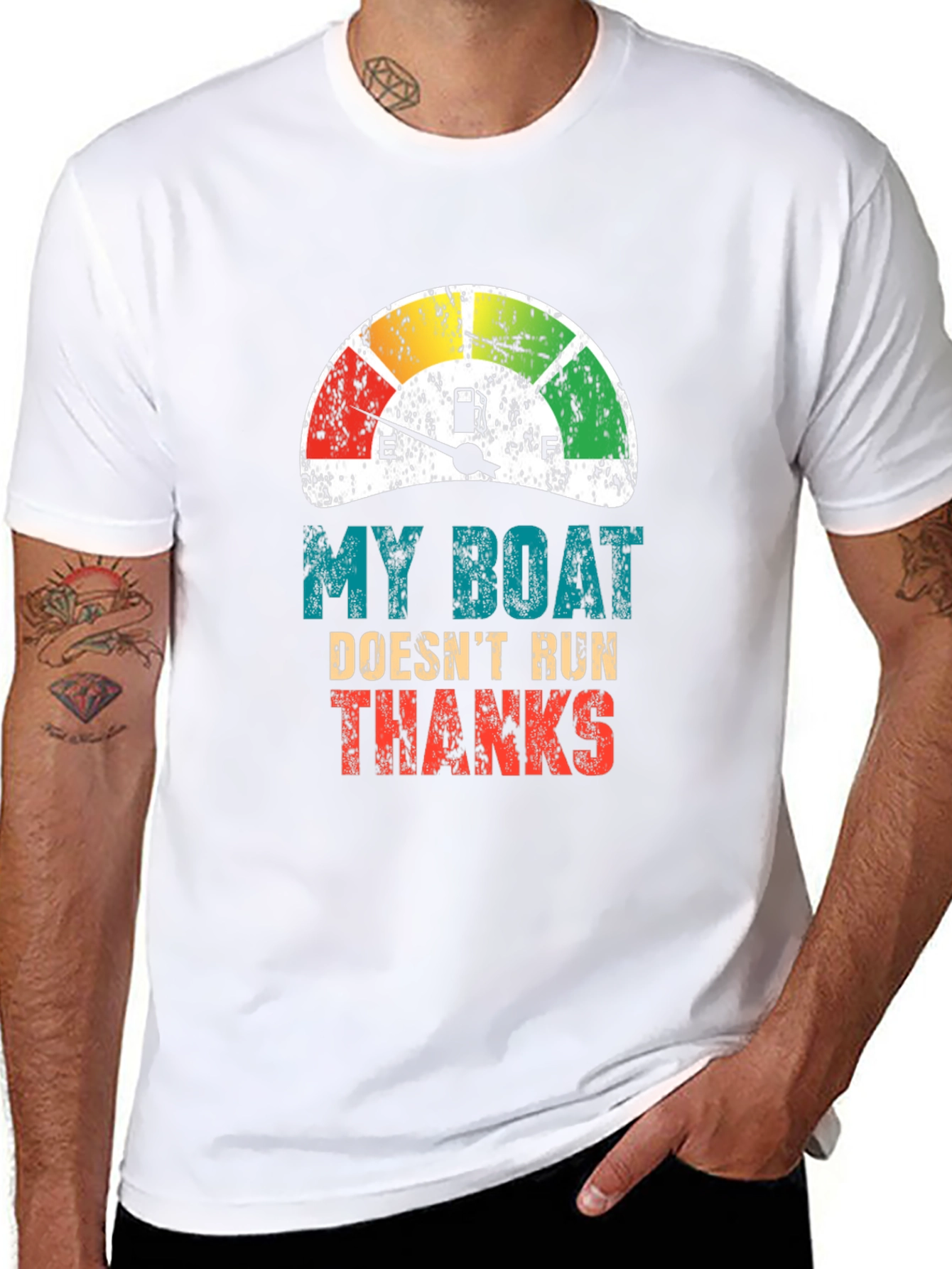 My Boat Doesnt Run Thanks T-Shirt