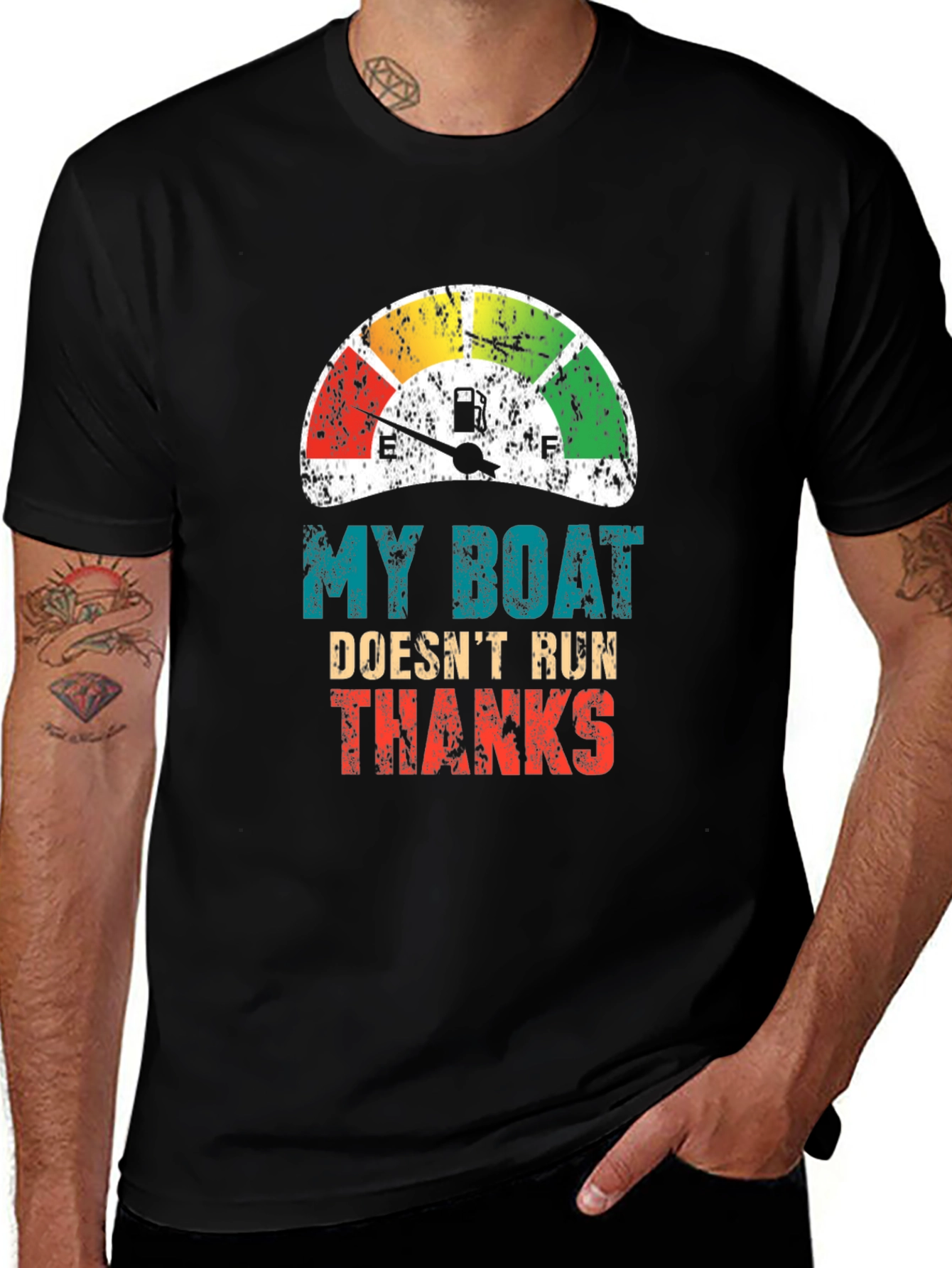 My Boat Doesnt Run Thanks T-Shirt