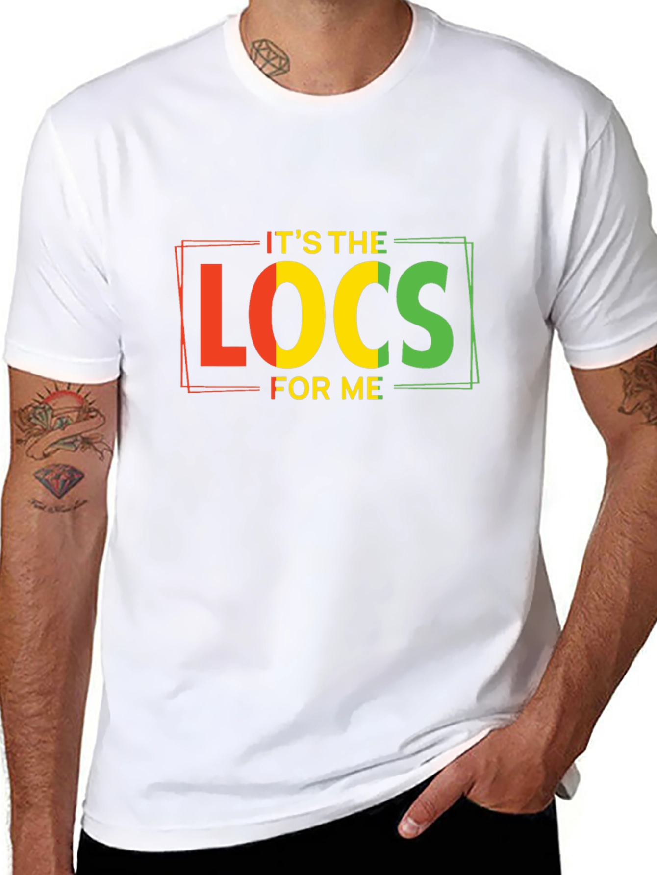 Its the Locs for Me - Black T-Shirt
