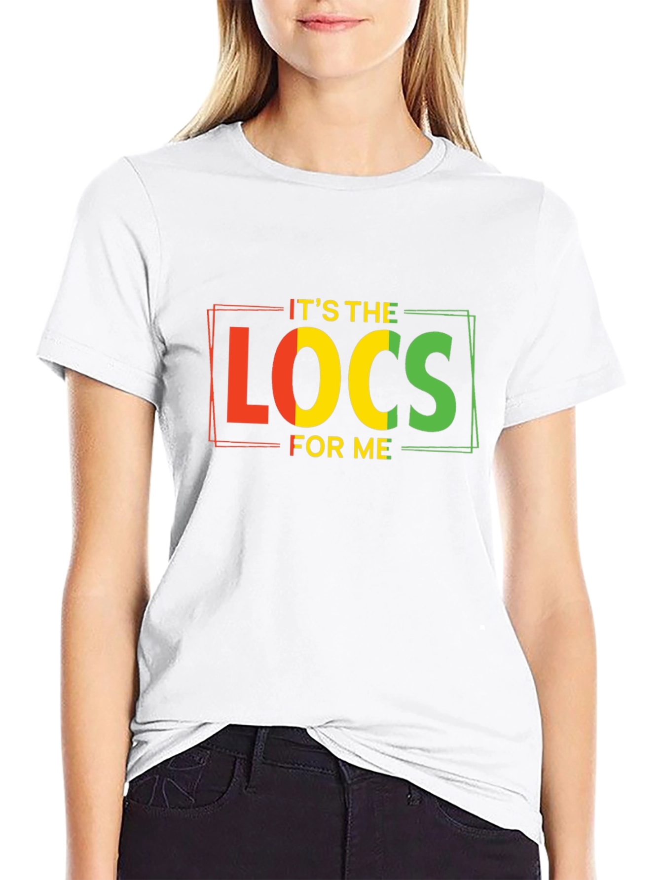 Its the Locs for Me - Black T-Shirt