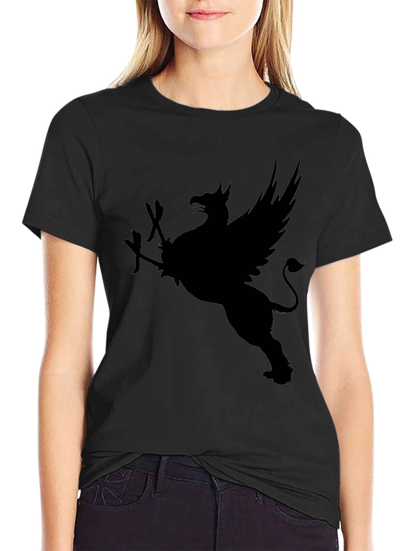 Griffin Graphic Tee - Mens Black T-Shirt