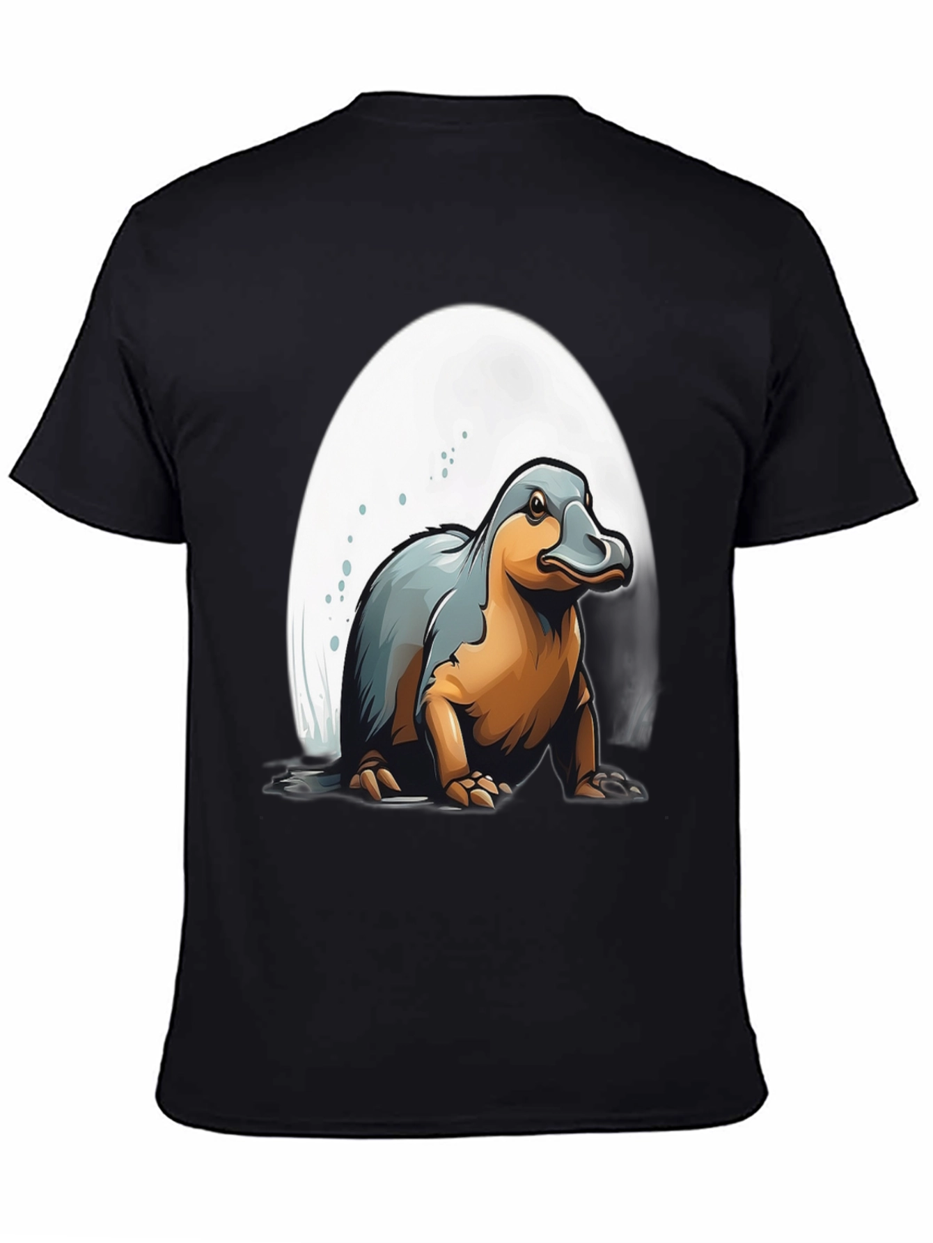 Platypus Cartoon Graphic Tee - Unique Design