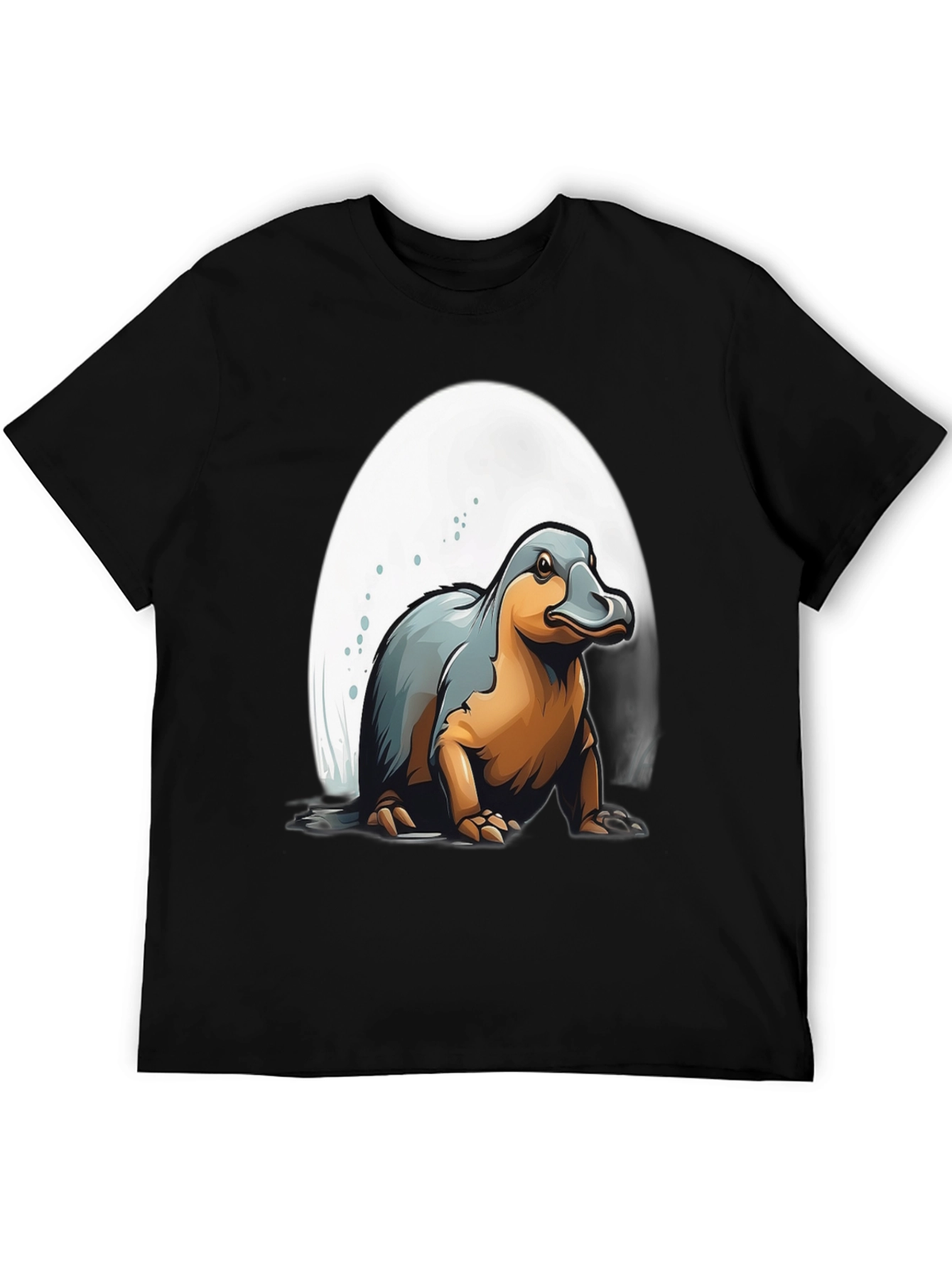 Platypus Cartoon Graphic Tee - Unique Design