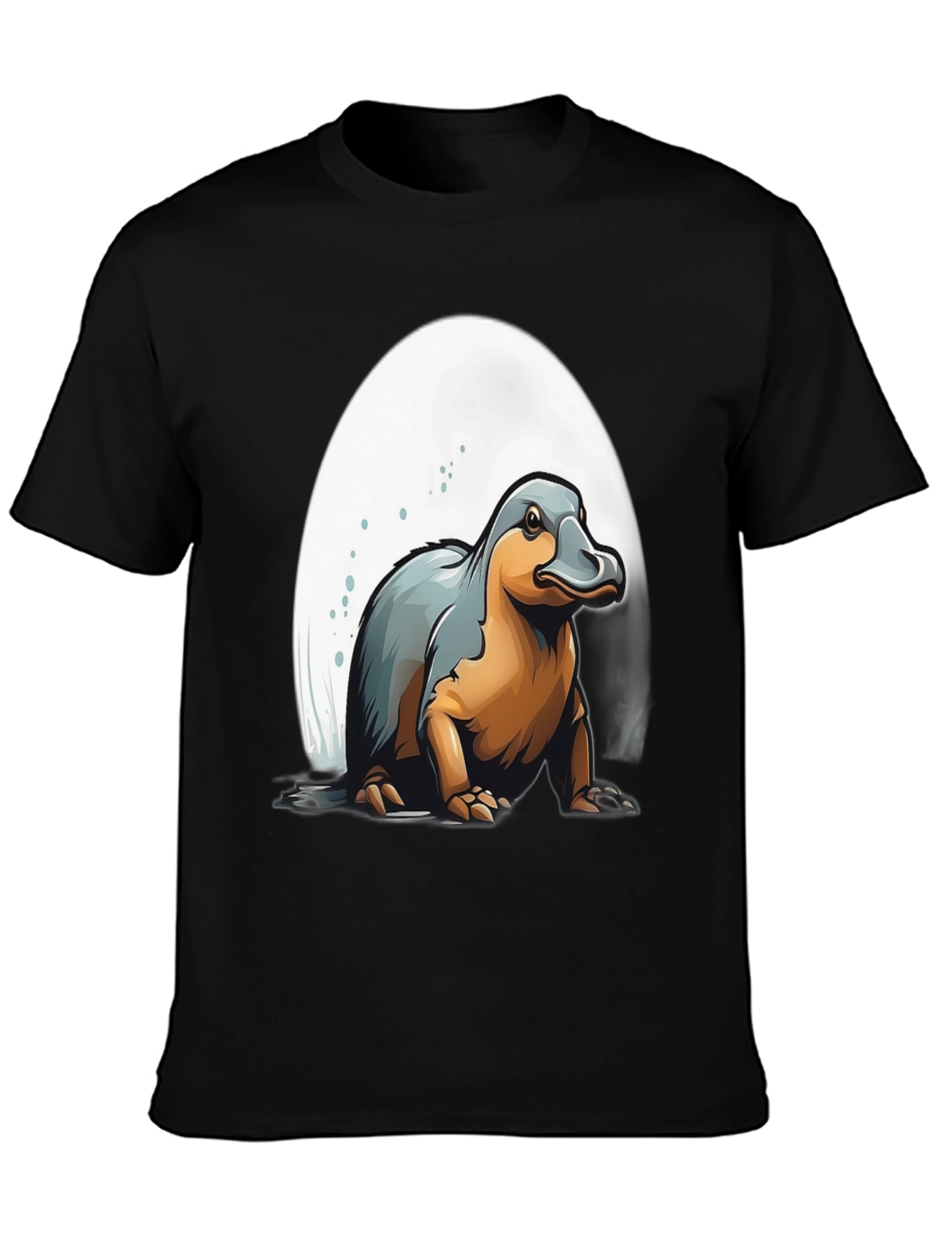 Platypus Cartoon Graphic Tee - Unique Design