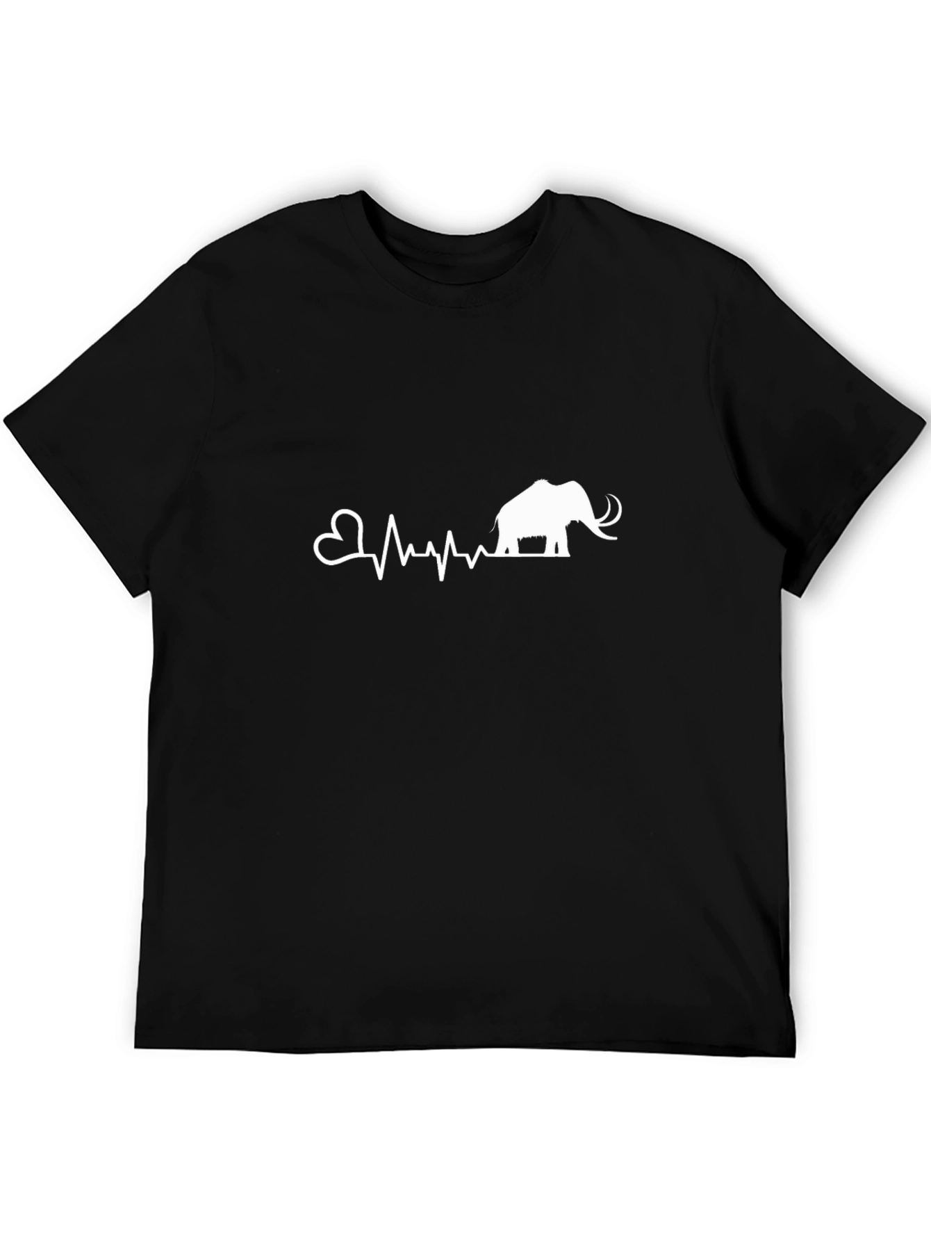 Mammoth Heartbeat T-Shirt - Mens Black Tee
