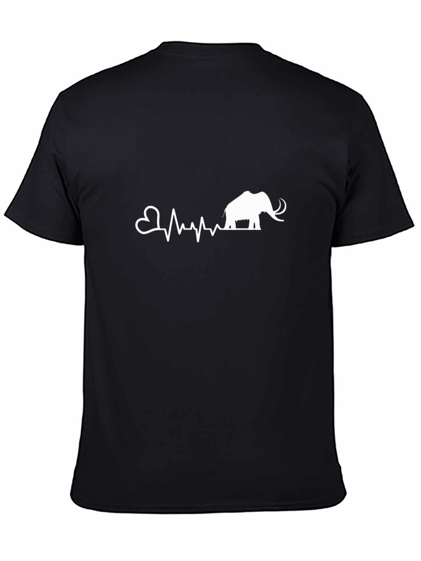 Mammoth Heartbeat T-Shirt - Mens Black Tee