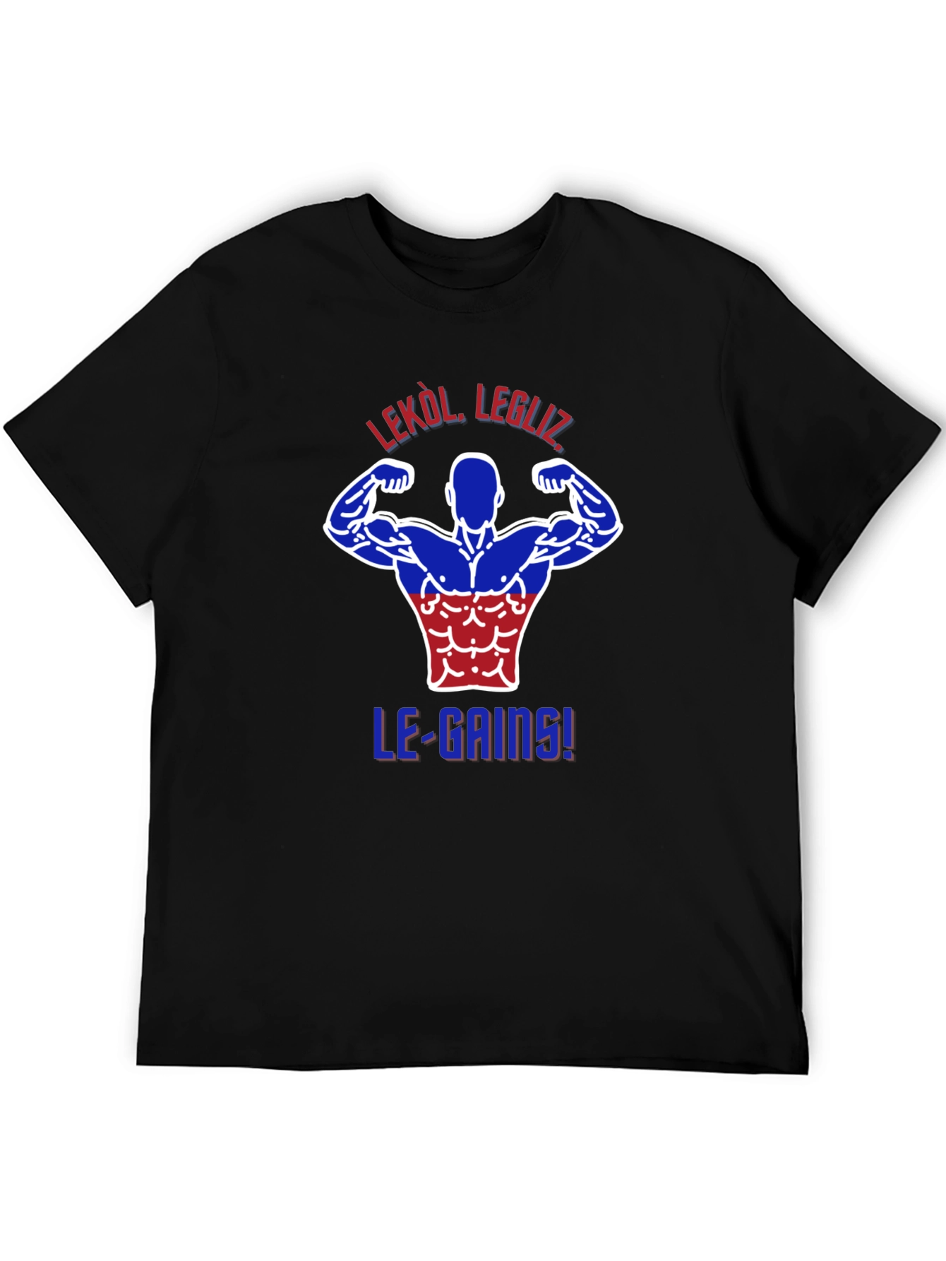 LE-GAINS Graphic Tee - Haitian Pride