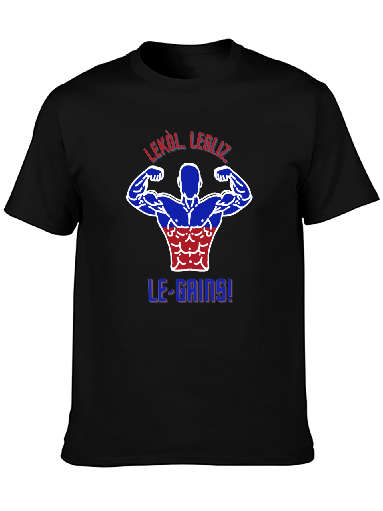 LE-GAINS Graphic Tee - Haitian Pride