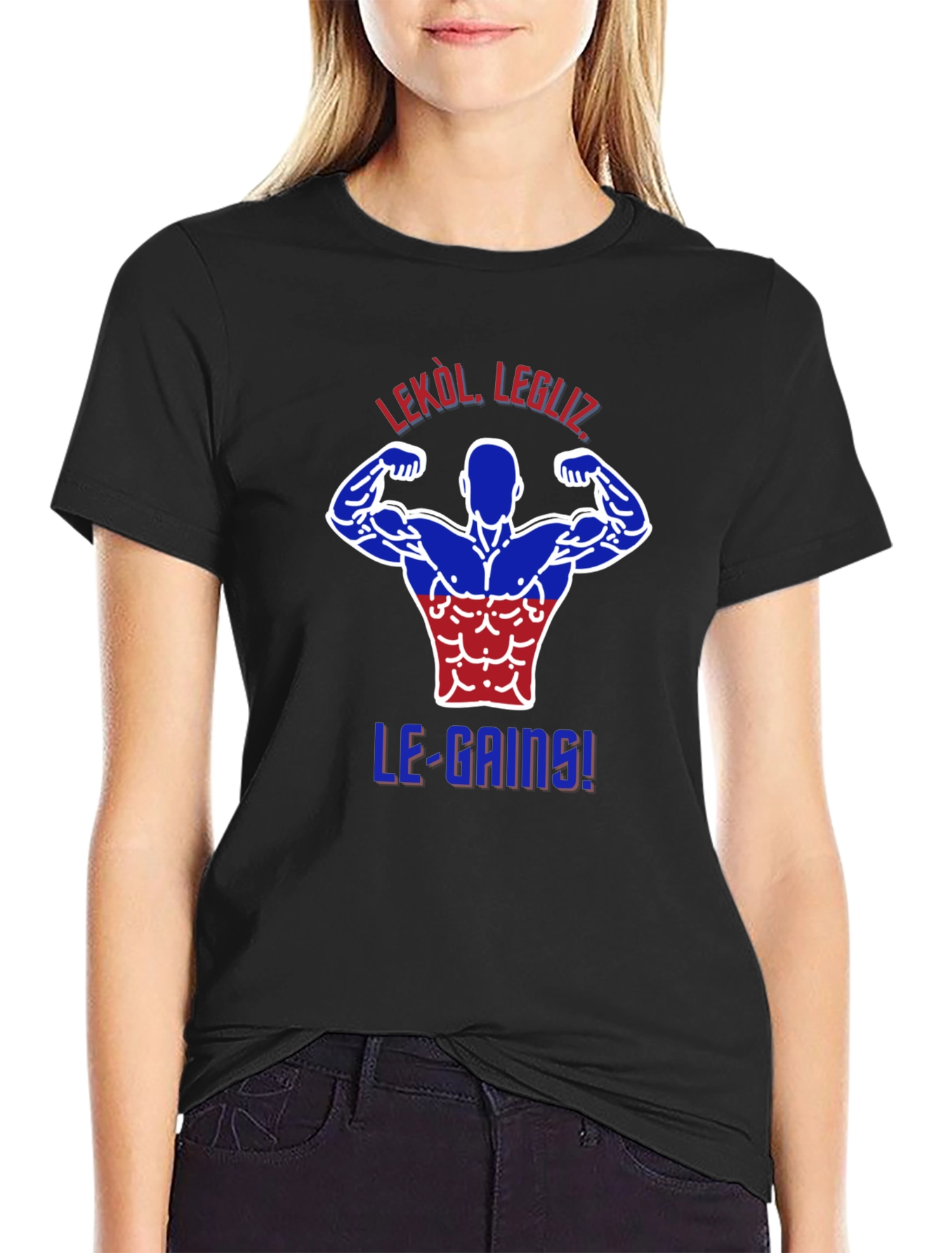LE-GAINS Graphic Tee - Haitian Pride