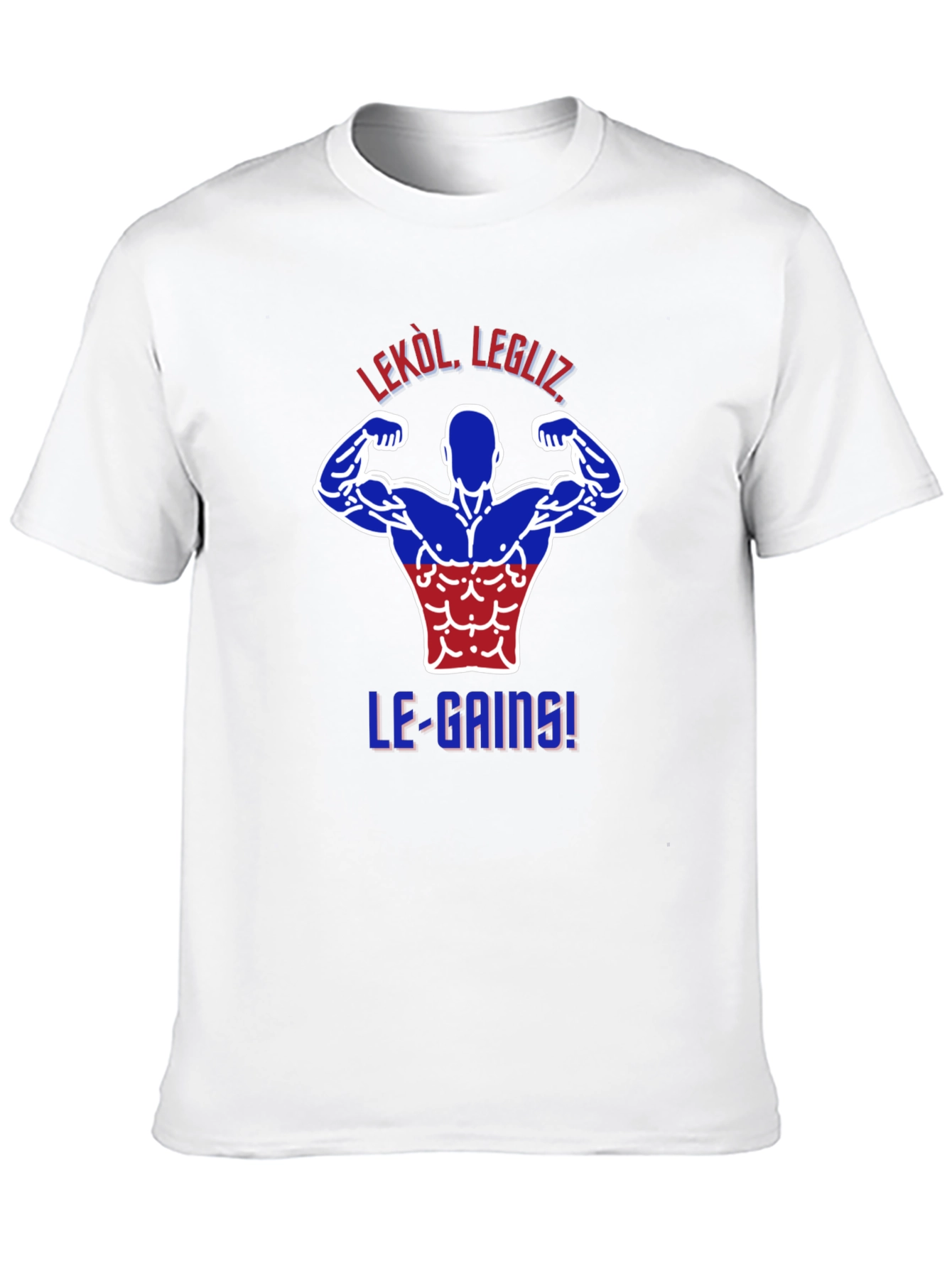 LE-GAINS Graphic Tee - Haitian Pride