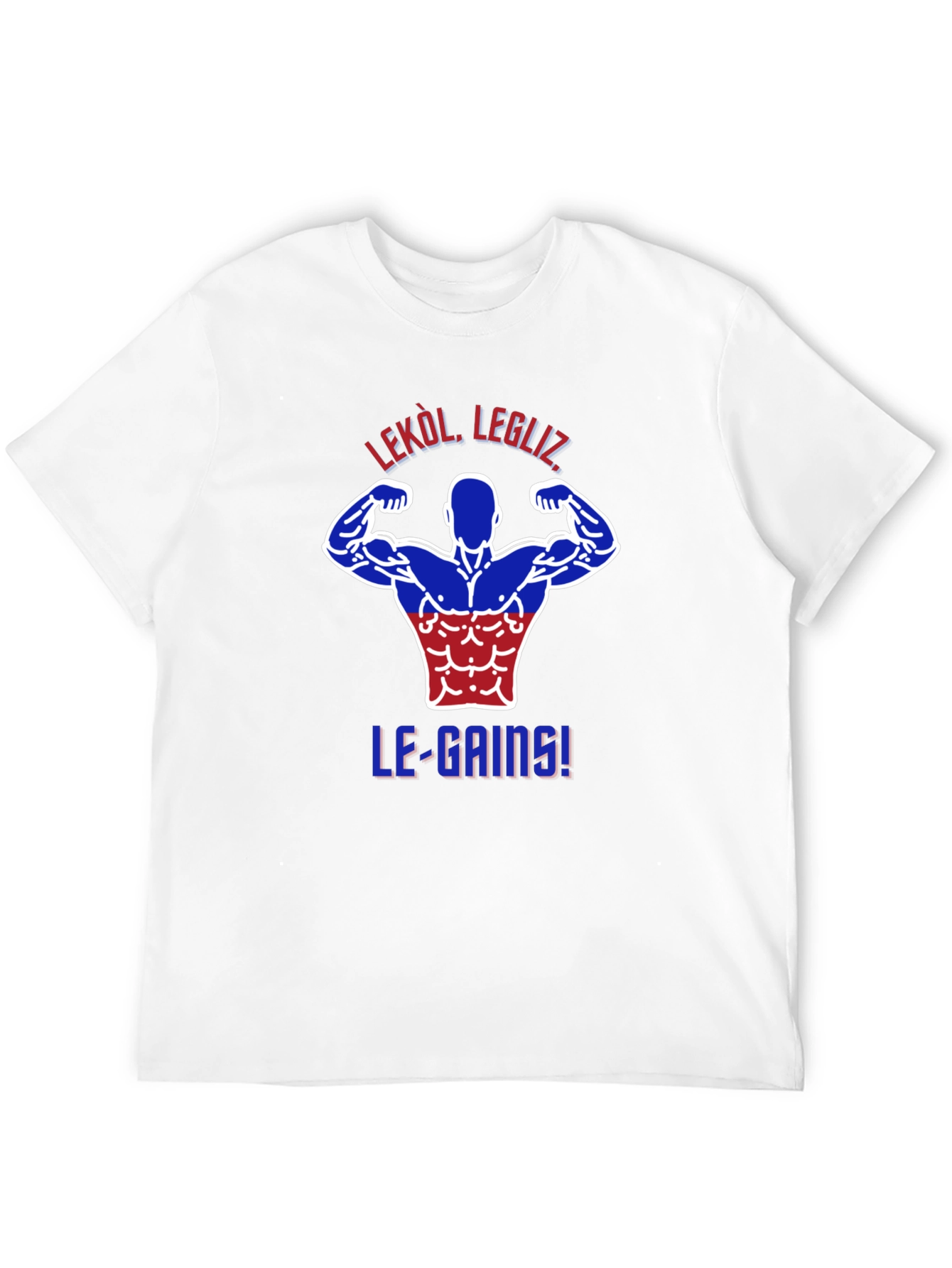 LE-GAINS Graphic Tee - Haitian Pride