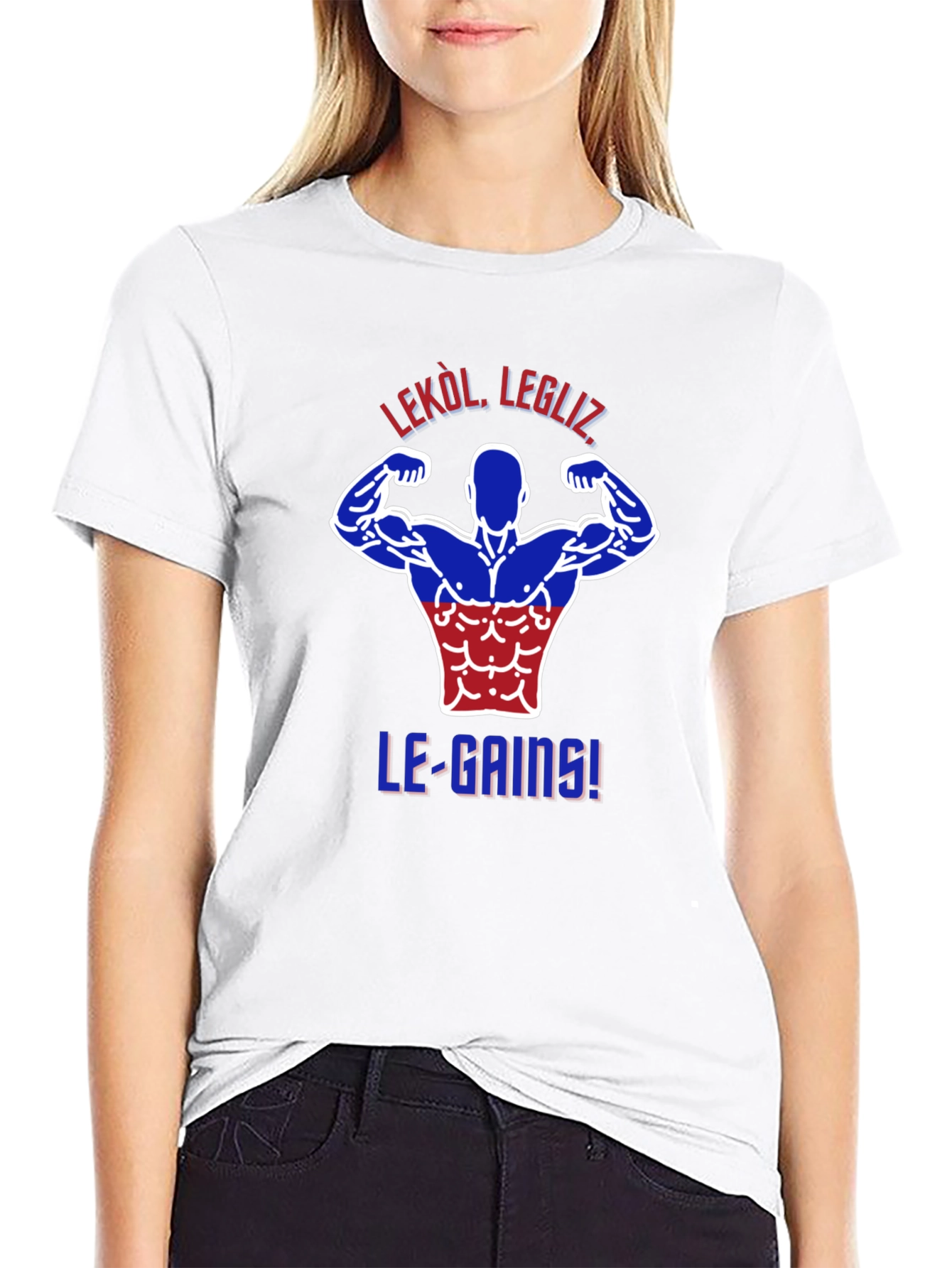 LE-GAINS Graphic Tee - Haitian Pride
