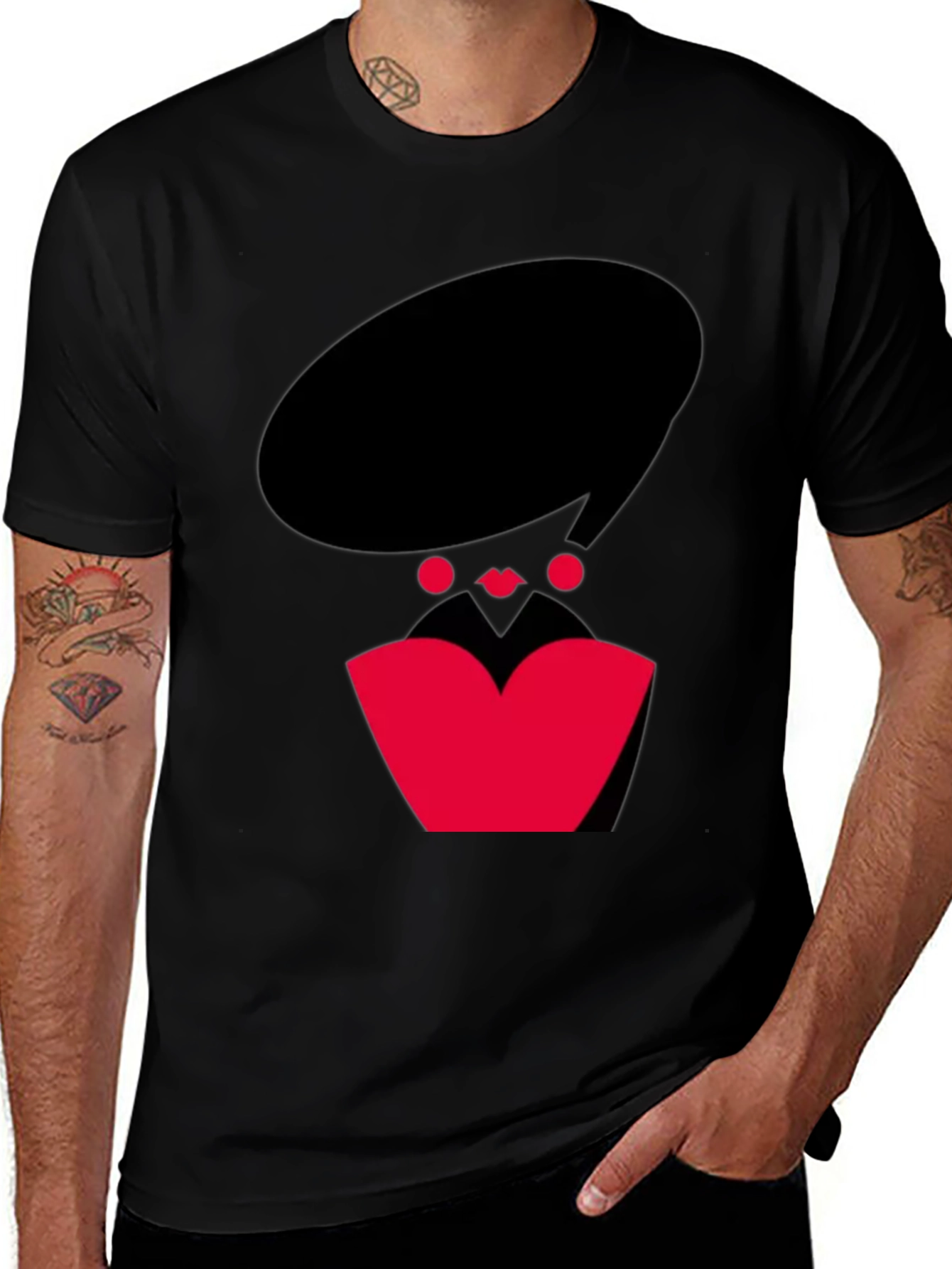 Modern Art Lady Graphic Tee