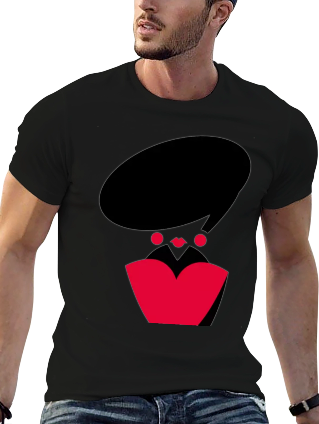Modern Art Lady Graphic Tee
