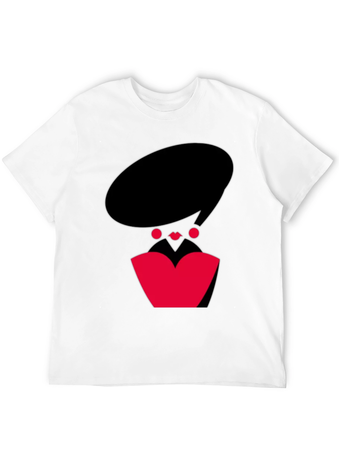 Modern Art Lady Graphic Tee