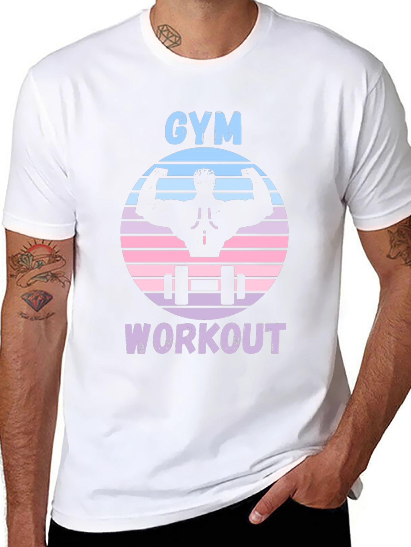 Gym Workout Graphic Tee