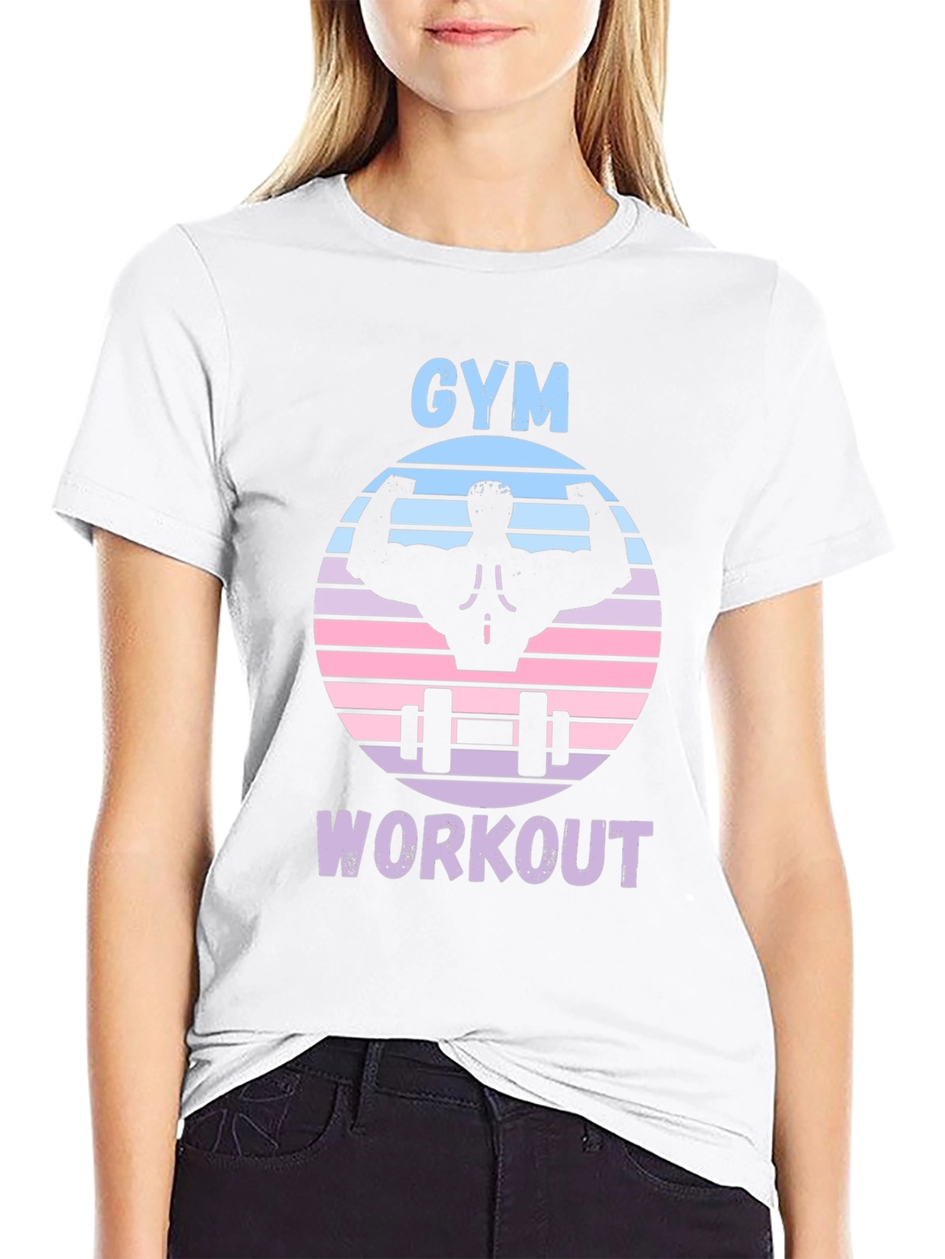 Gym Workout Graphic Tee