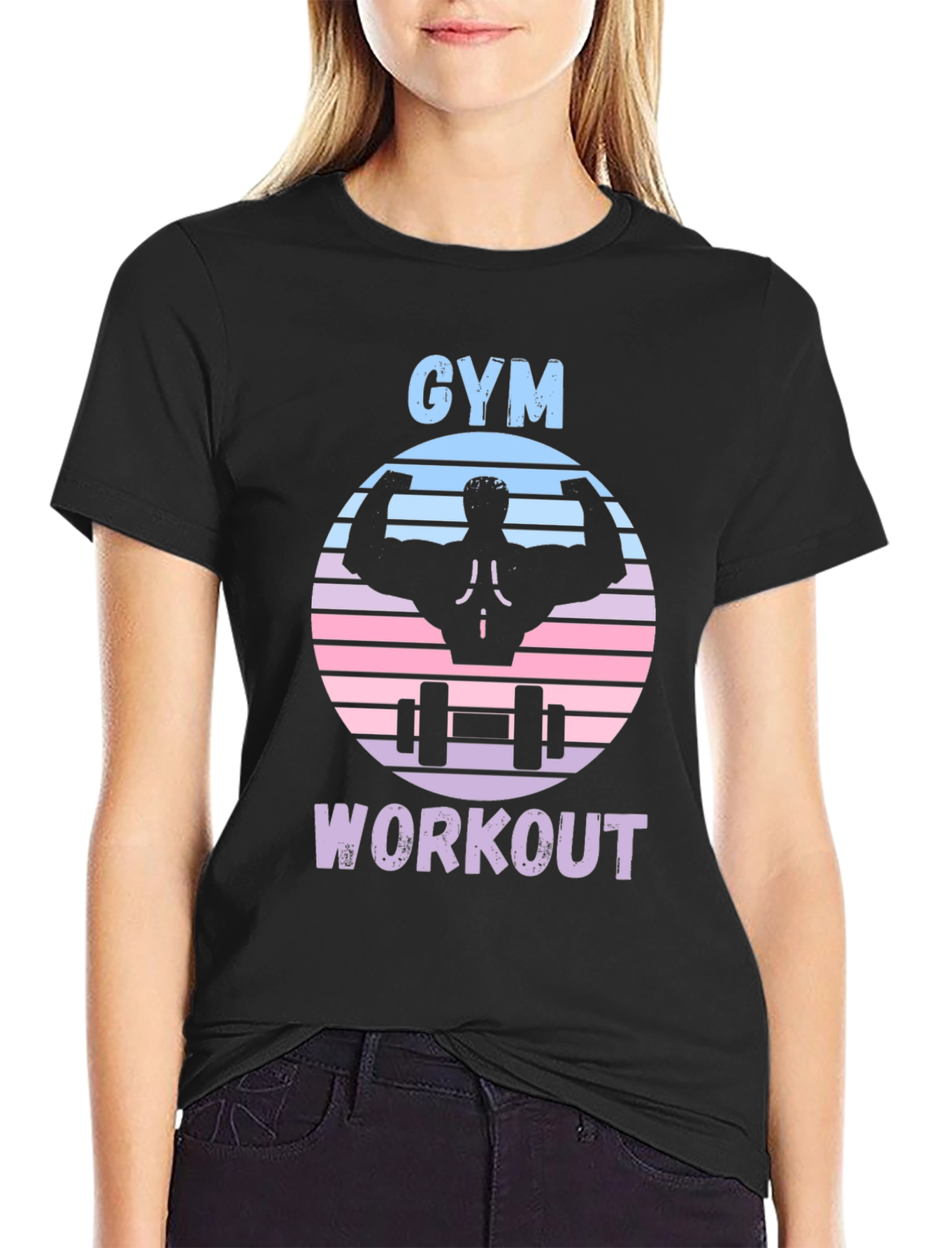 Gym Workout Graphic Tee