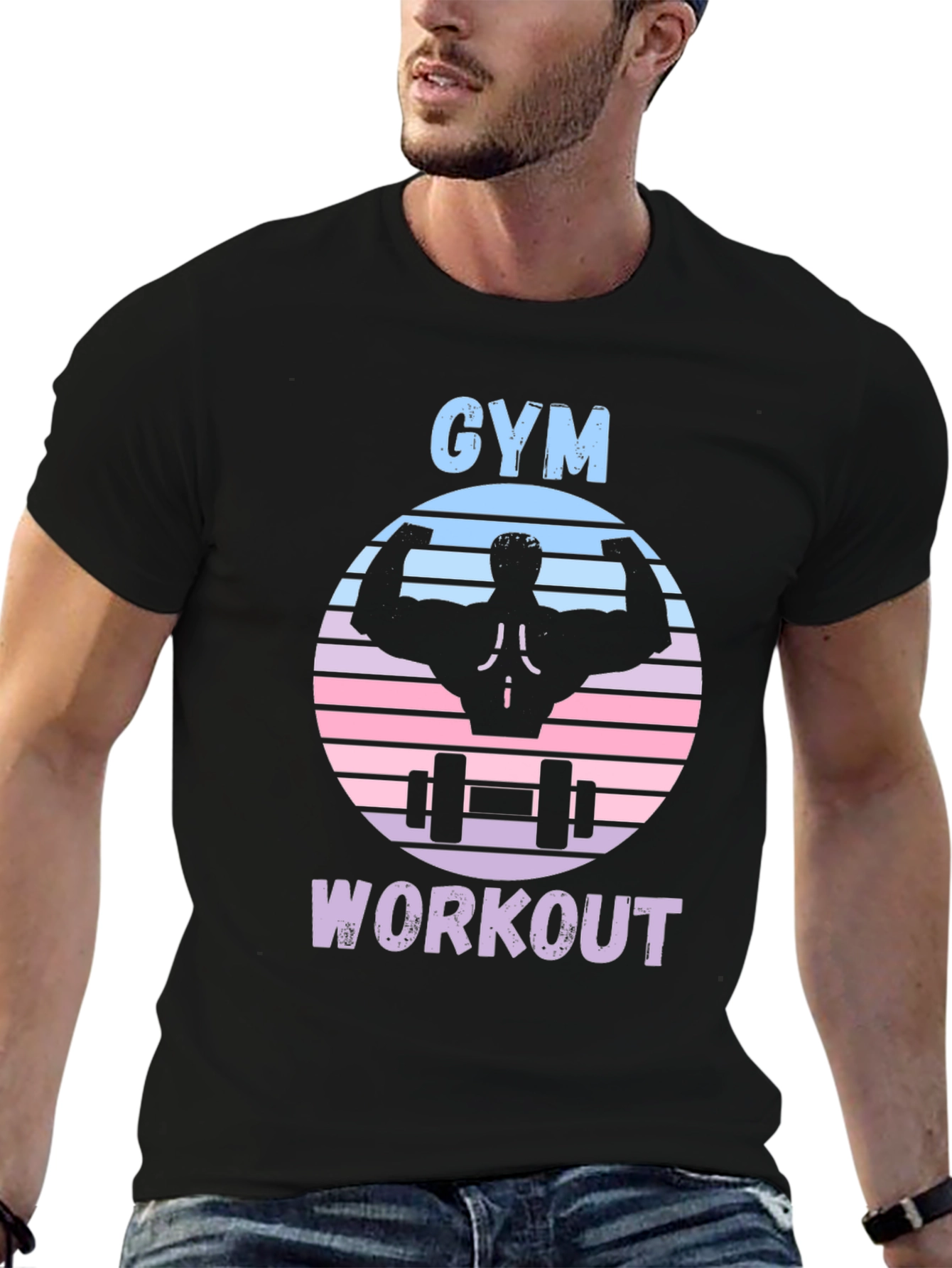 Gym Workout Graphic Tee
