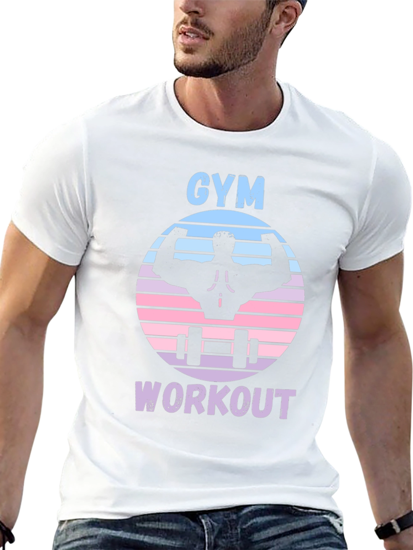 Gym Workout Graphic Tee