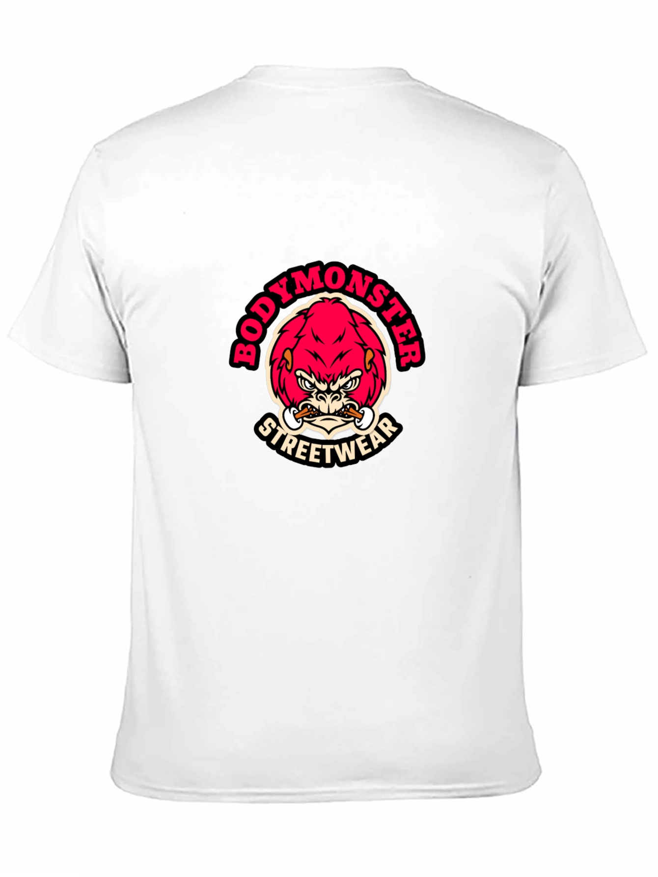 BodyMonster Streetwear Black T-Shirt