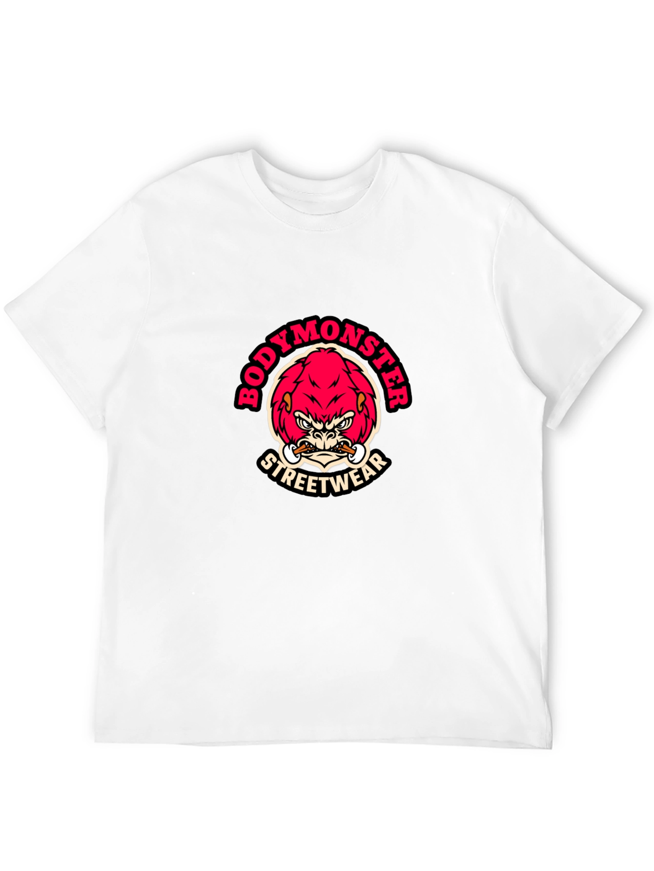 BodyMonster Streetwear Black T-Shirt