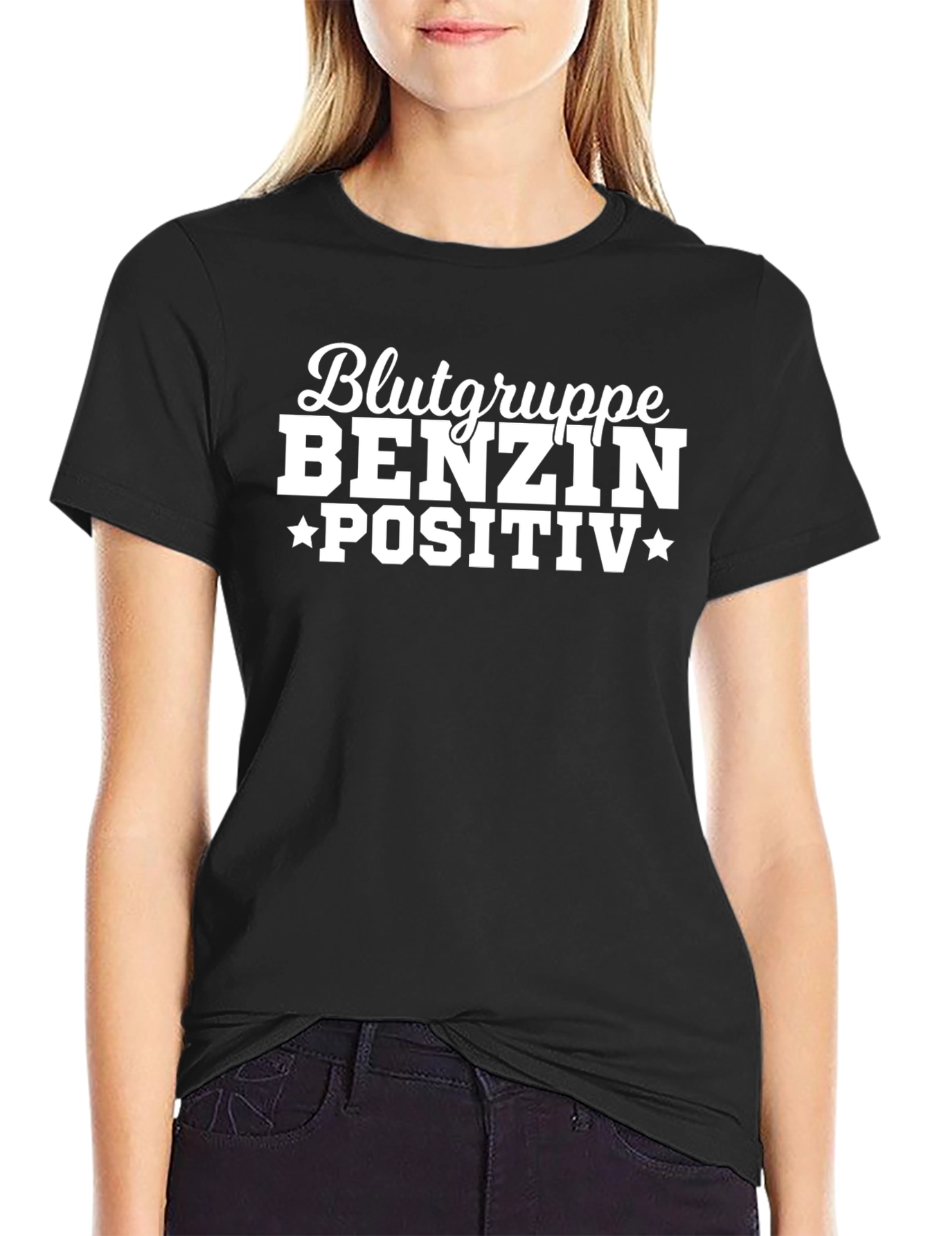 Benzin Positiv Black Graphic Tee