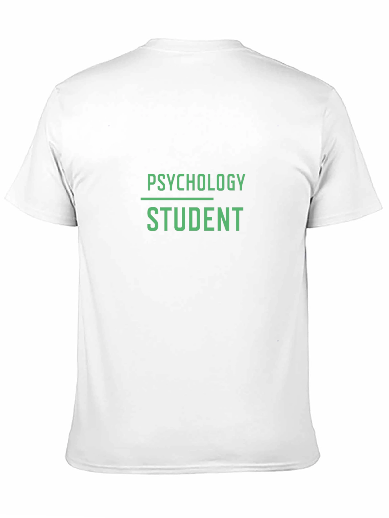Psychology Student T-Shirt - Black Casual Tee