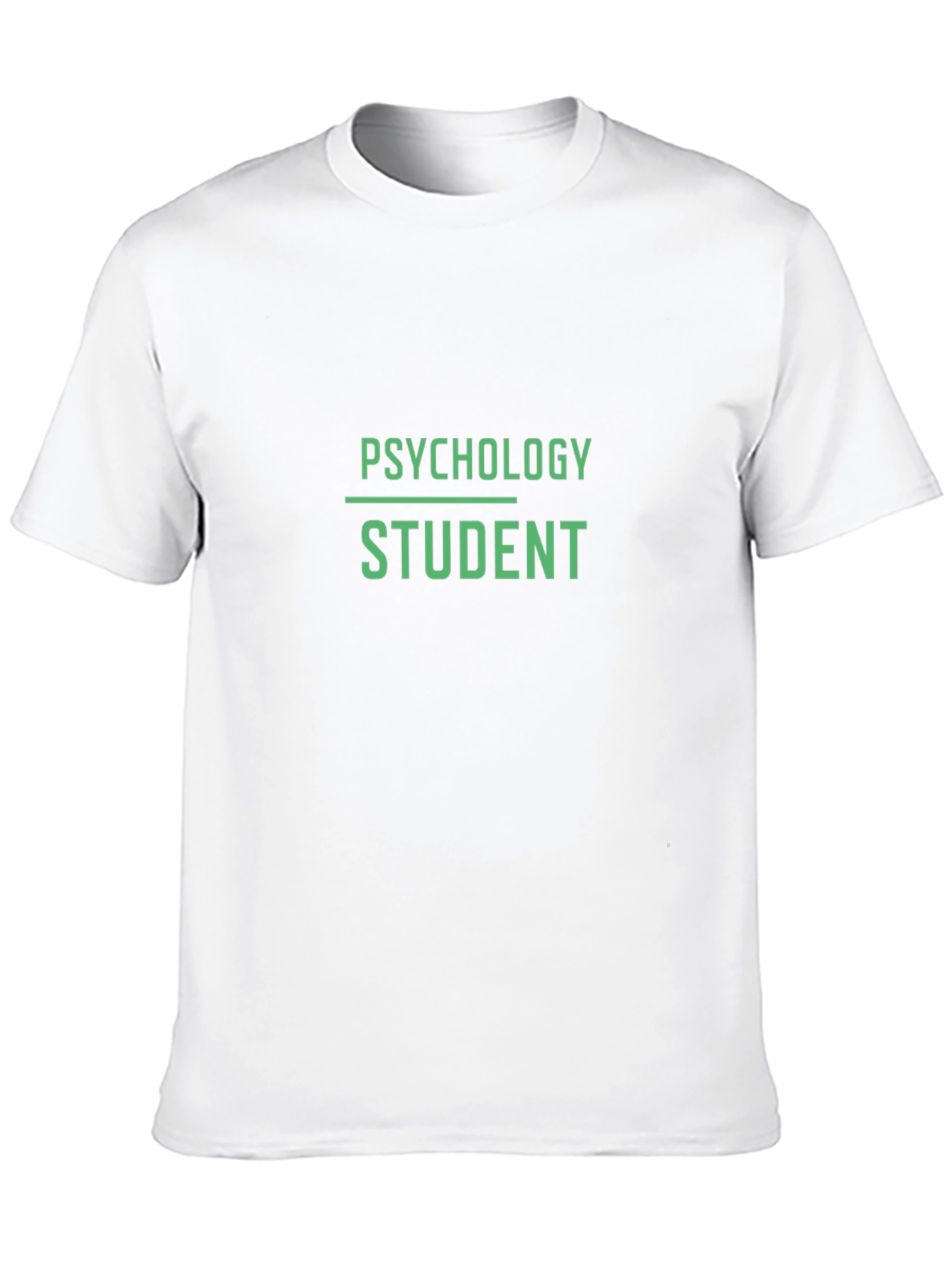 Psychology Student T-Shirt - Black Casual Tee