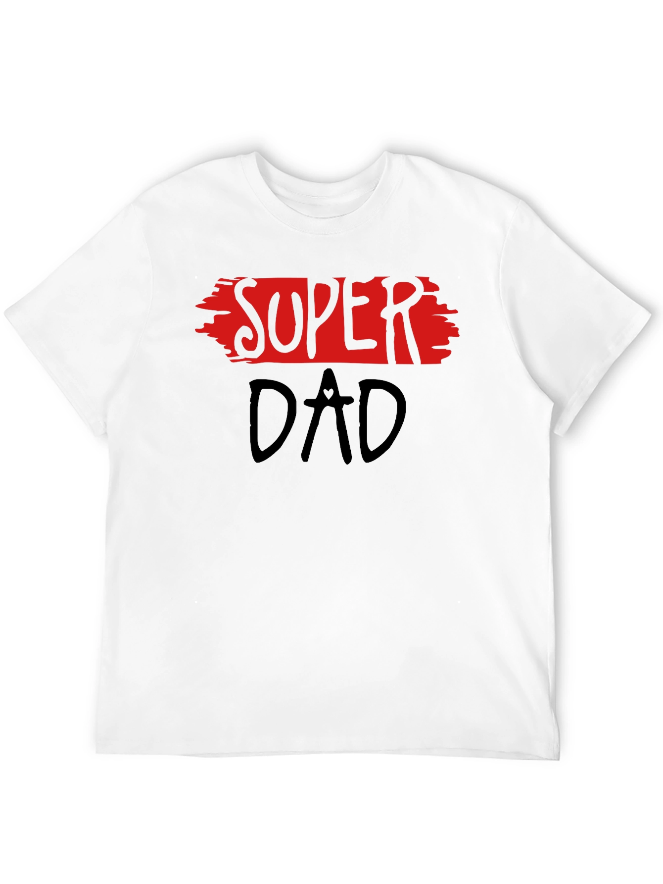 Super Dad Black Graphic Tee - Fathers Day Gift