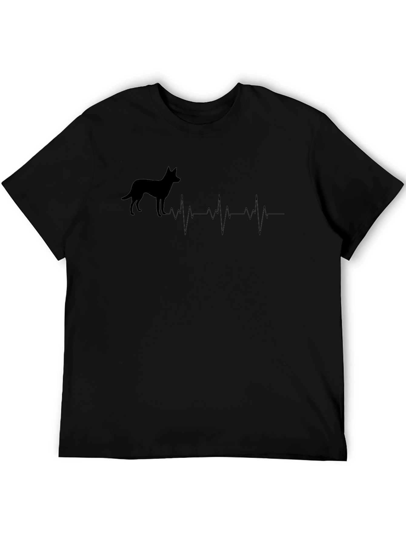 Dog Heartbeat T-Shirt - Animal Lover Tee