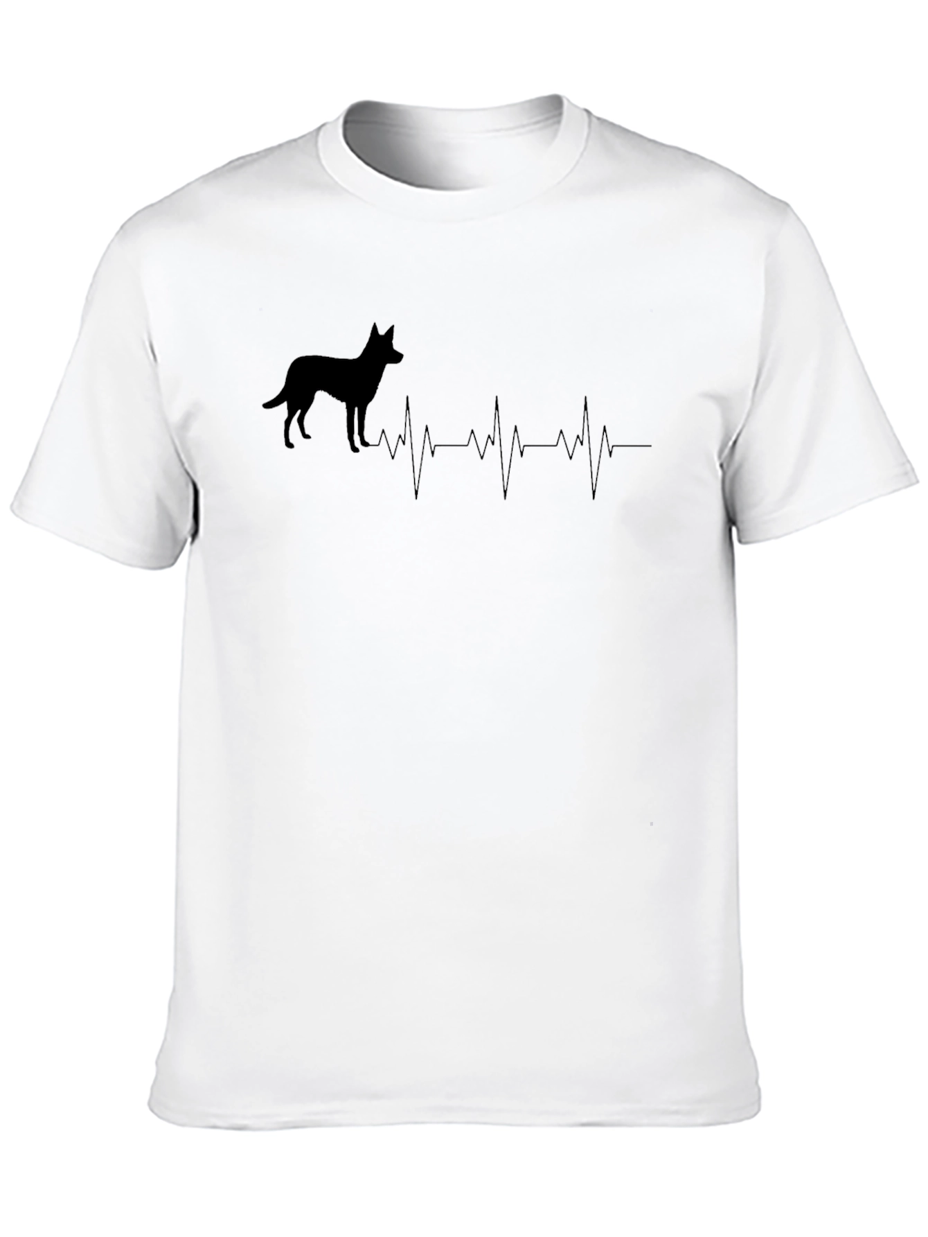 Dog Heartbeat T-Shirt - Animal Lover Tee