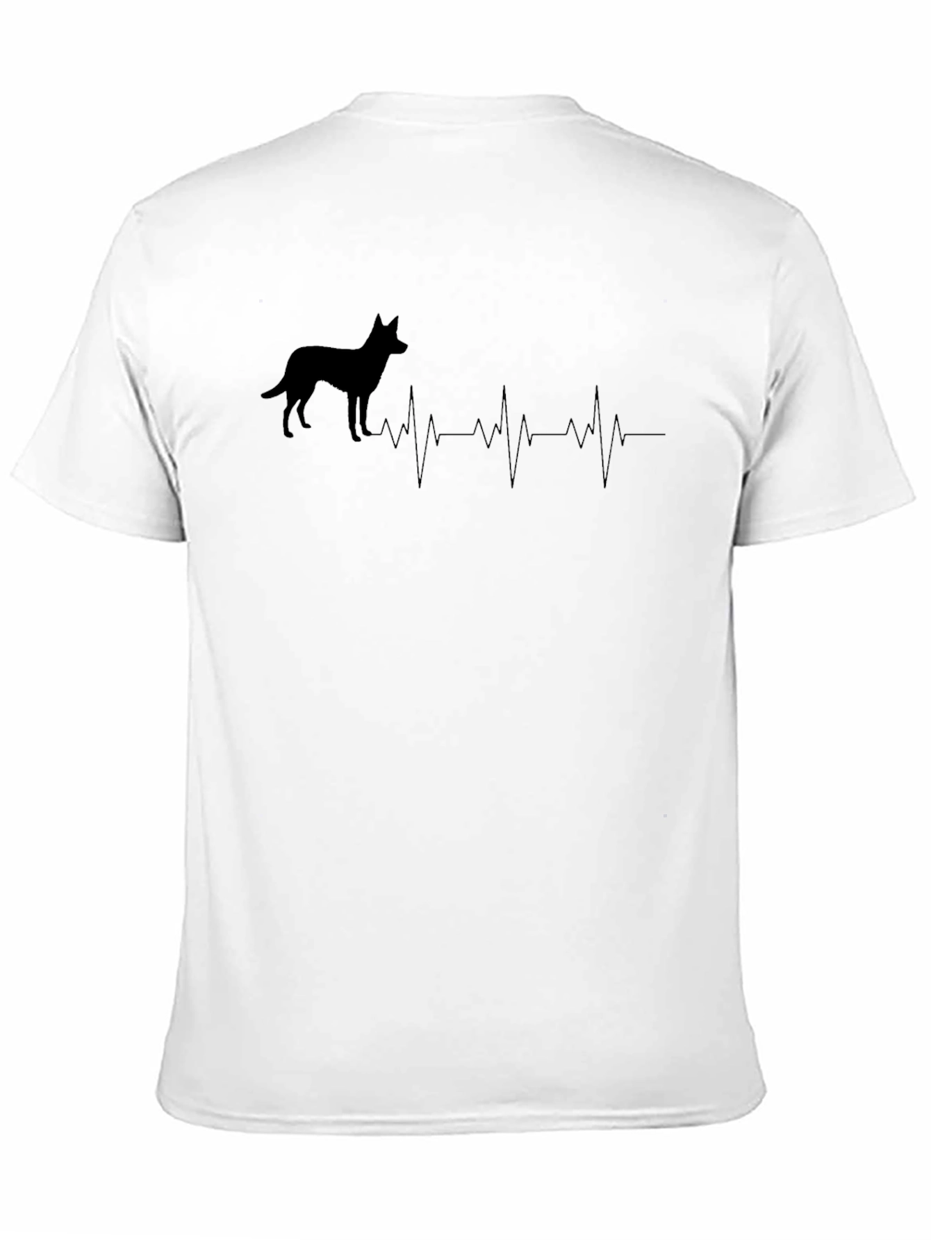 Dog Heartbeat T-Shirt - Animal Lover Tee