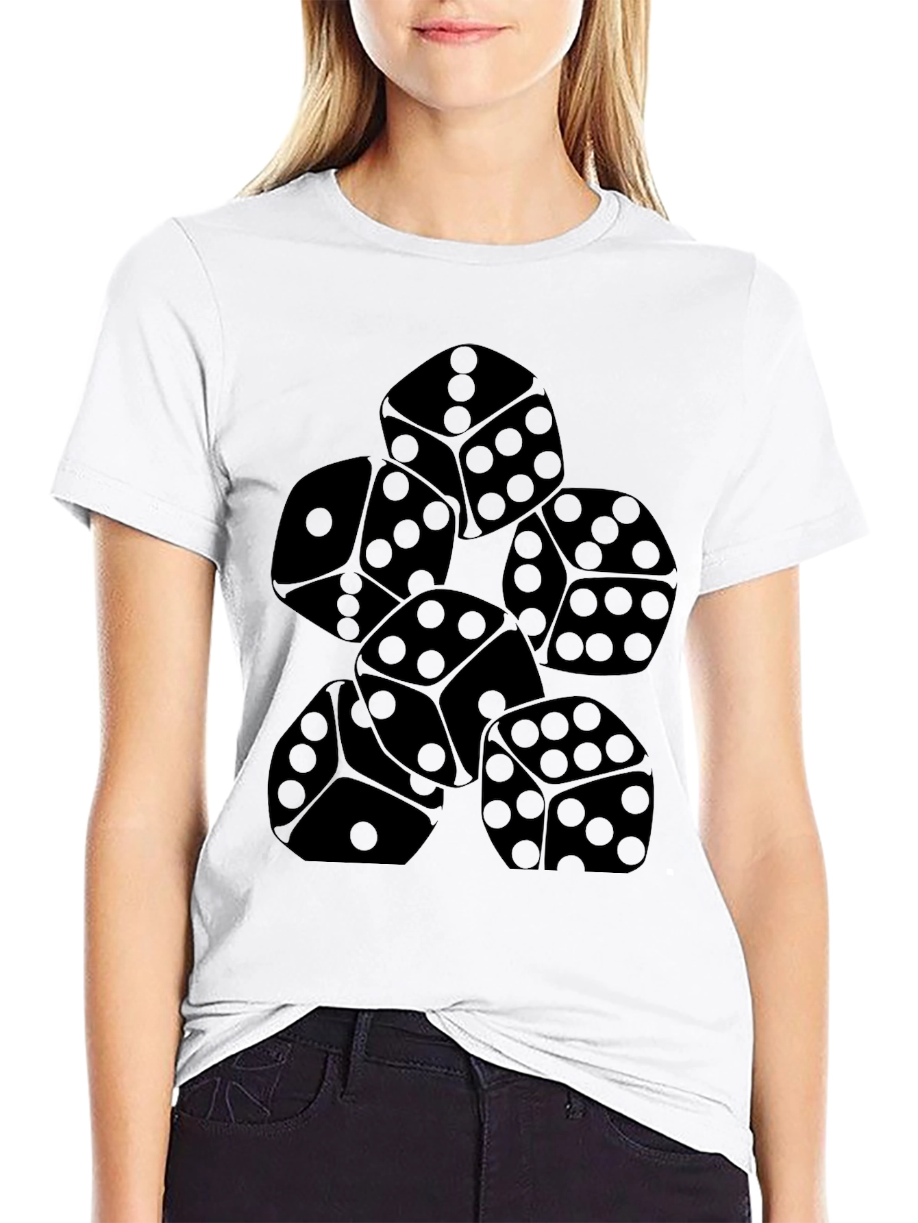 Dice Graphic T-Shirt - Lucky Roll