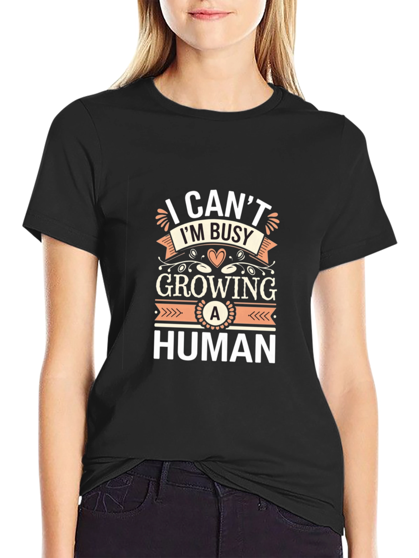 I Cant Im Busy Growing A Human T-Shirt
