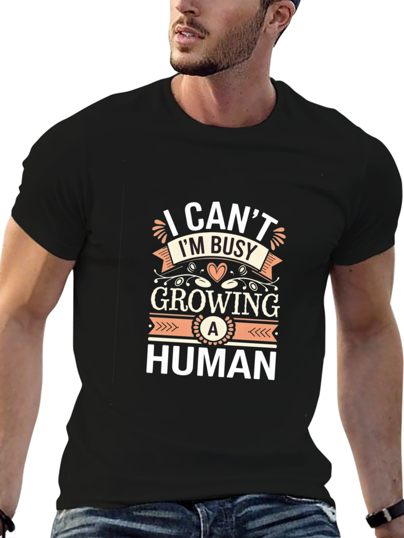 I Cant Im Busy Growing A Human T-Shirt
